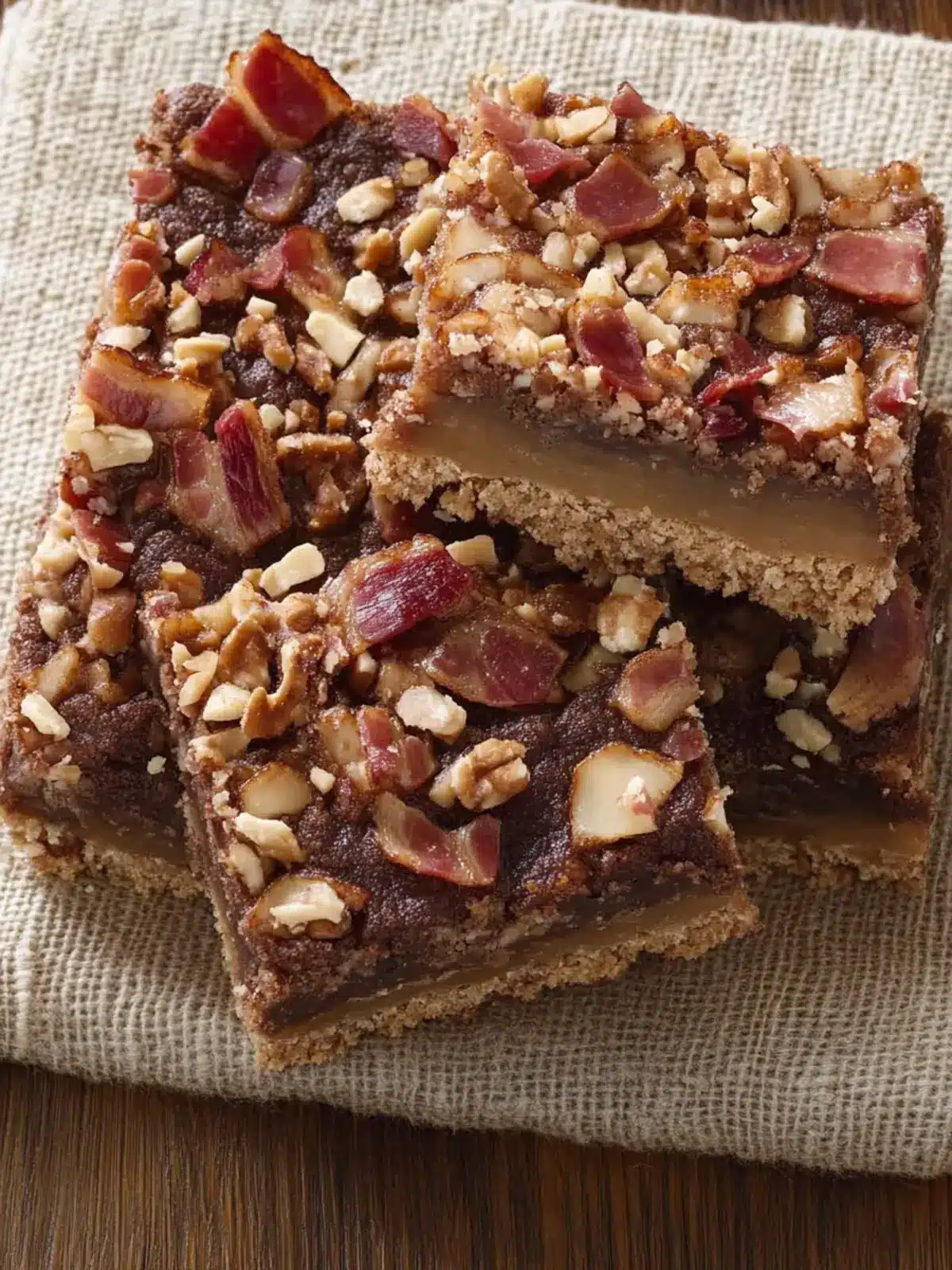 Peanut Butter-Bacon Bars That Will Change Your Snack Game 4 Peanut Butter-Bacon Bars