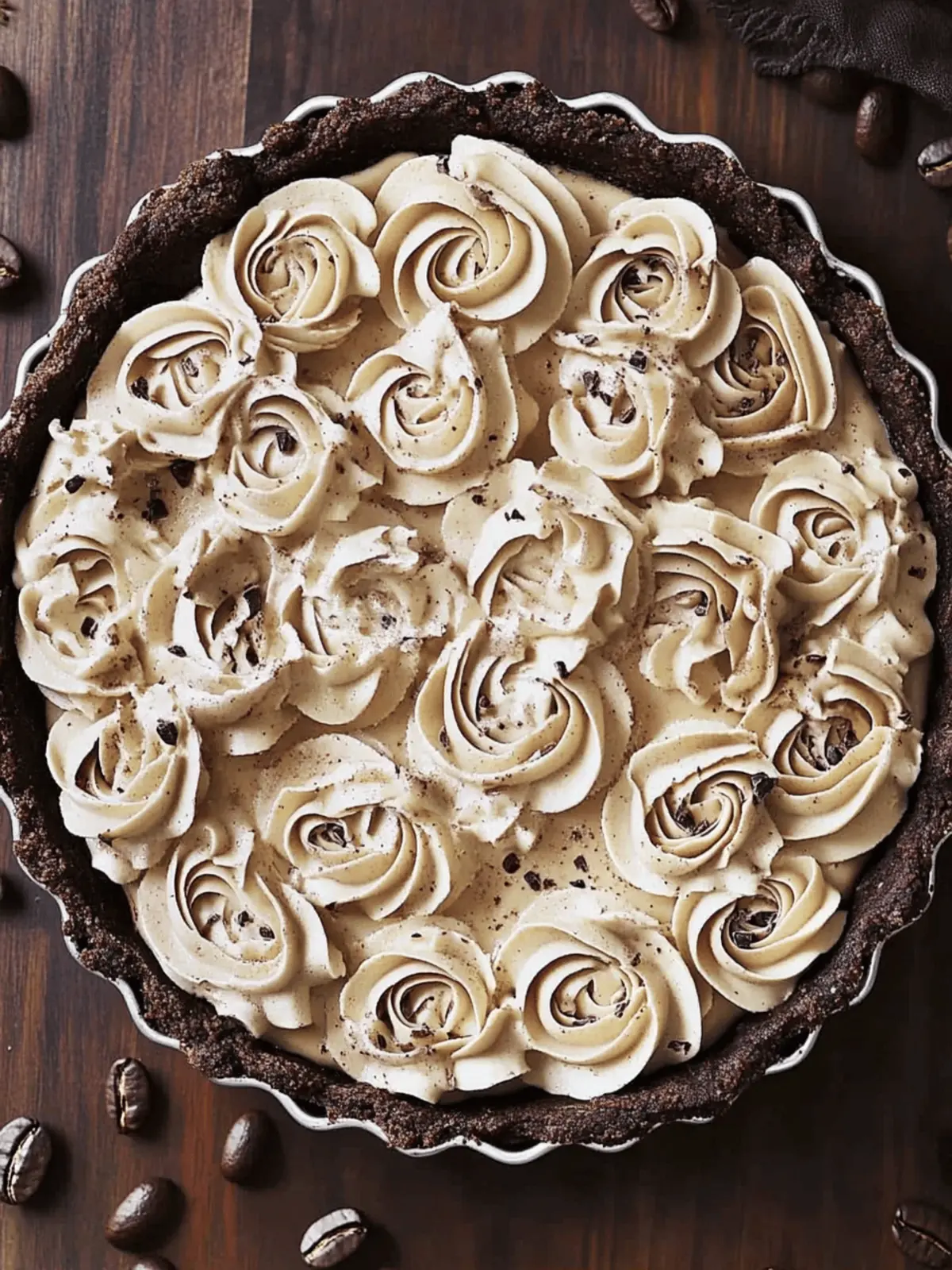 Decadent Dark Chocolate Tart with Espresso Whipped Cream Bliss 2 Decadent Dark Chocolate Tart with Espresso Whipped Cream Bliss