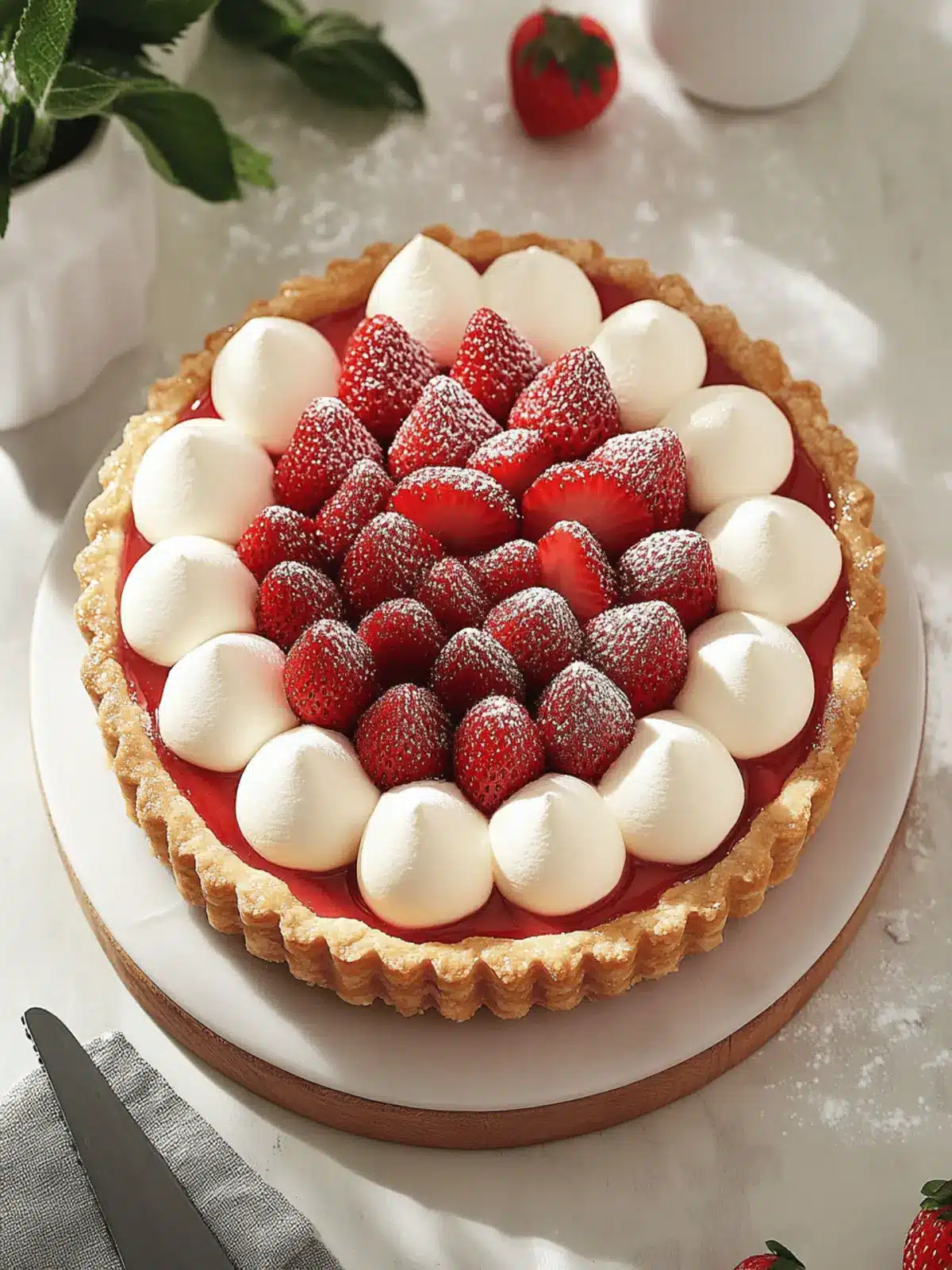 Irresistible Strawberry Custard Tart You'll Want Every Summer 3 Strawberry Custard Tart