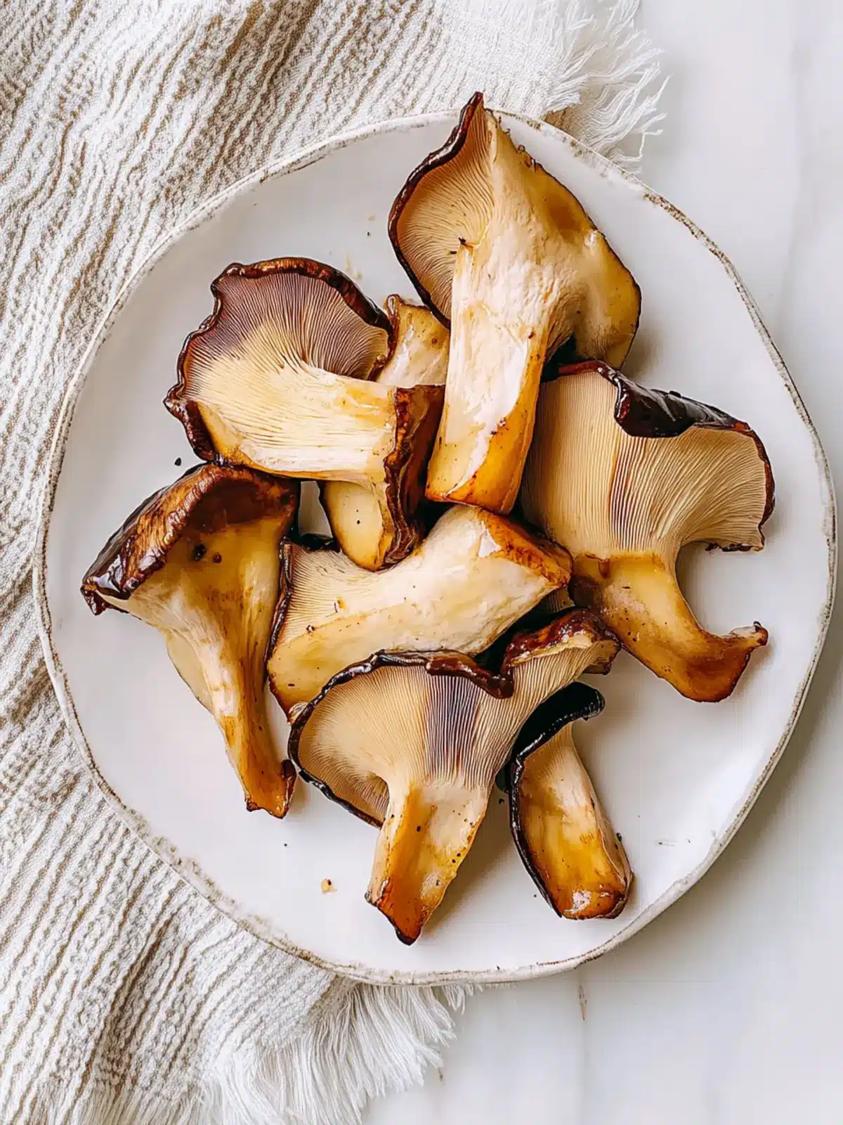 Soy Butter Glazed King Oyster Mushrooms You ll Crave Again! 2 Soy Butter Glazed King Oyster Mushrooms