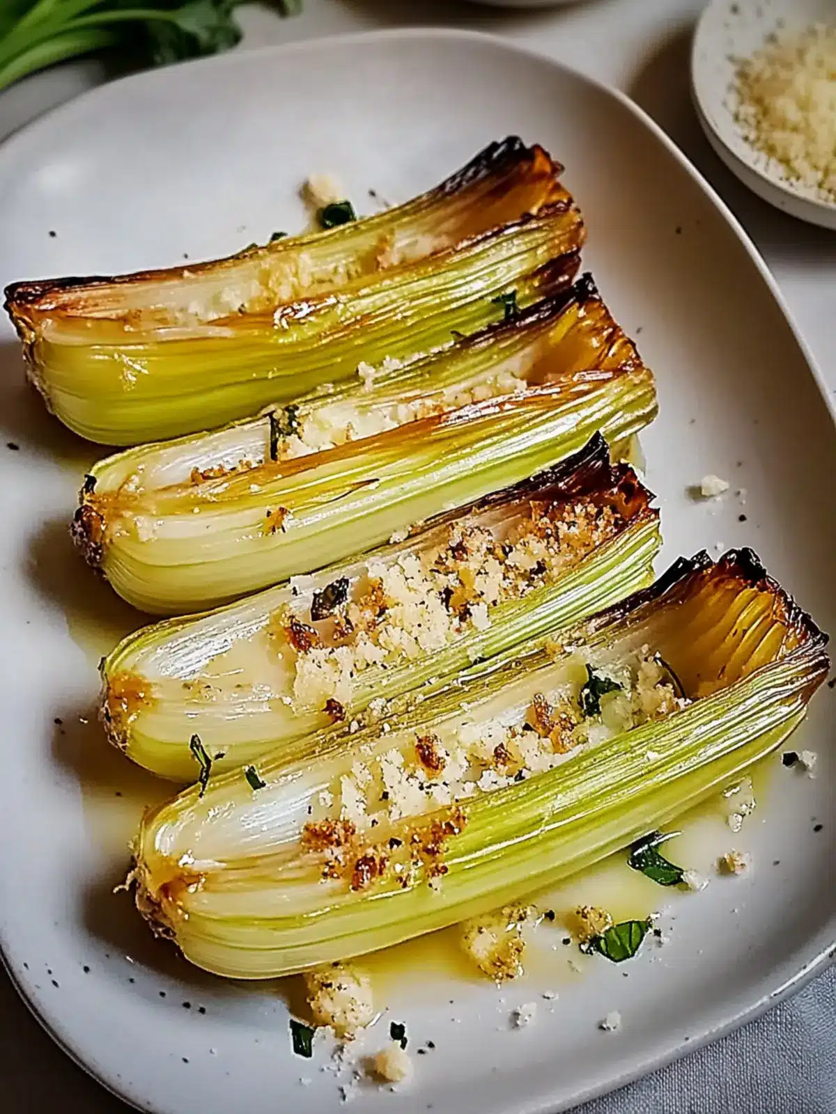 Parmesan Roasted Leeks: A Crispy Delight for Any Meal 4 Parmesan Roasted Leeks