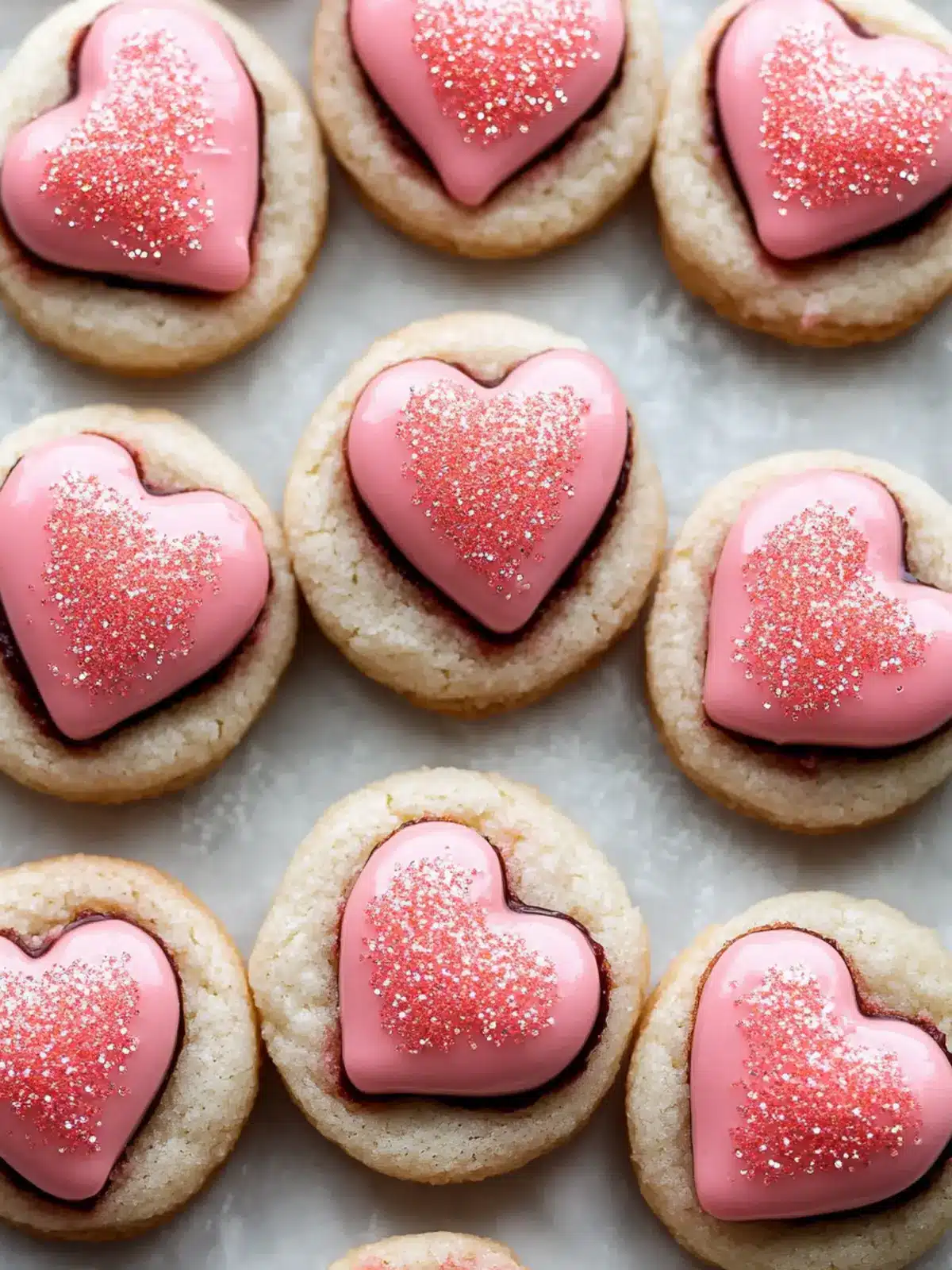 Bake Sparkle Sweetheart Cookies for a Sweet Surprise! 4 Sparkle Sweetheart Cookies