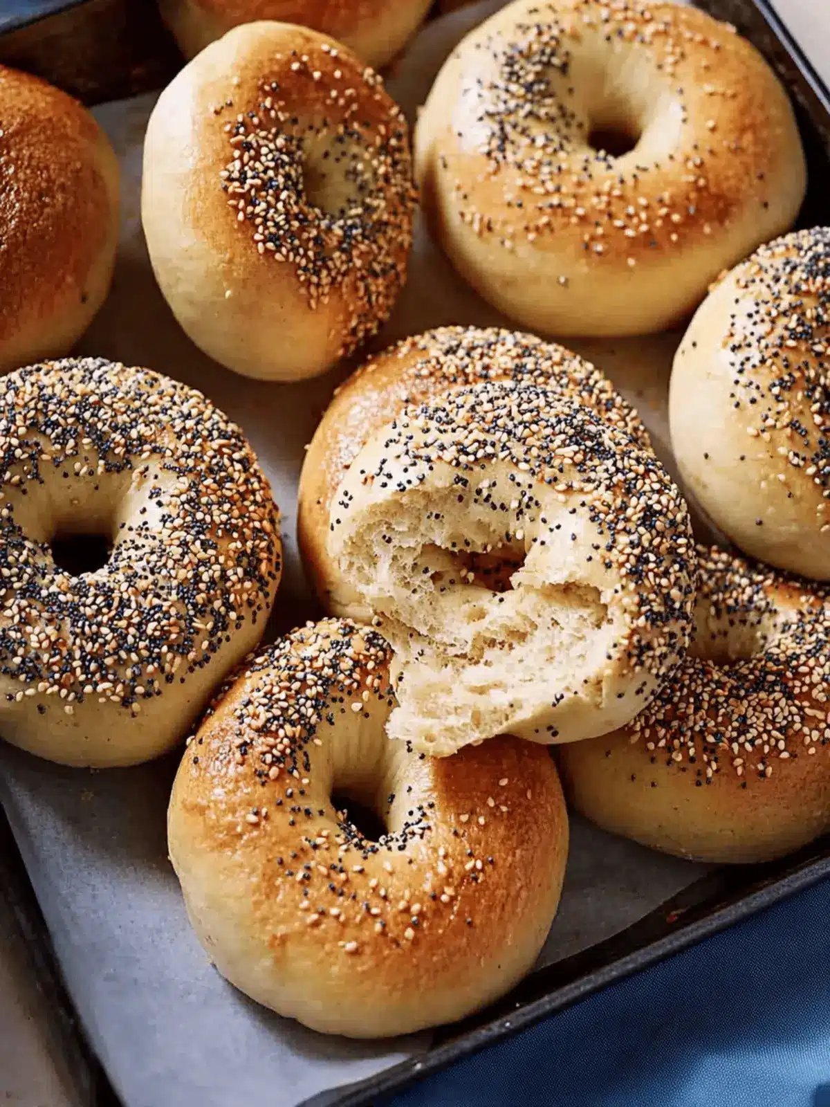 Homemade Sourdough Discard Bagels for the Ultimate Breakfast Treat 2 Sourdough Discard Bagels