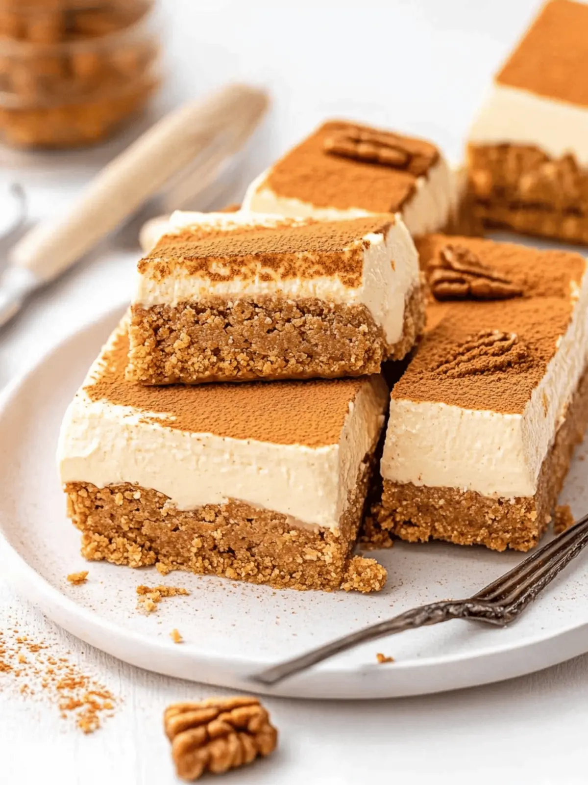 Irresistible No Bake Biscoff Cheesecake Bars to Delight Yourself 3 No bake Biscoff cheesecake bars