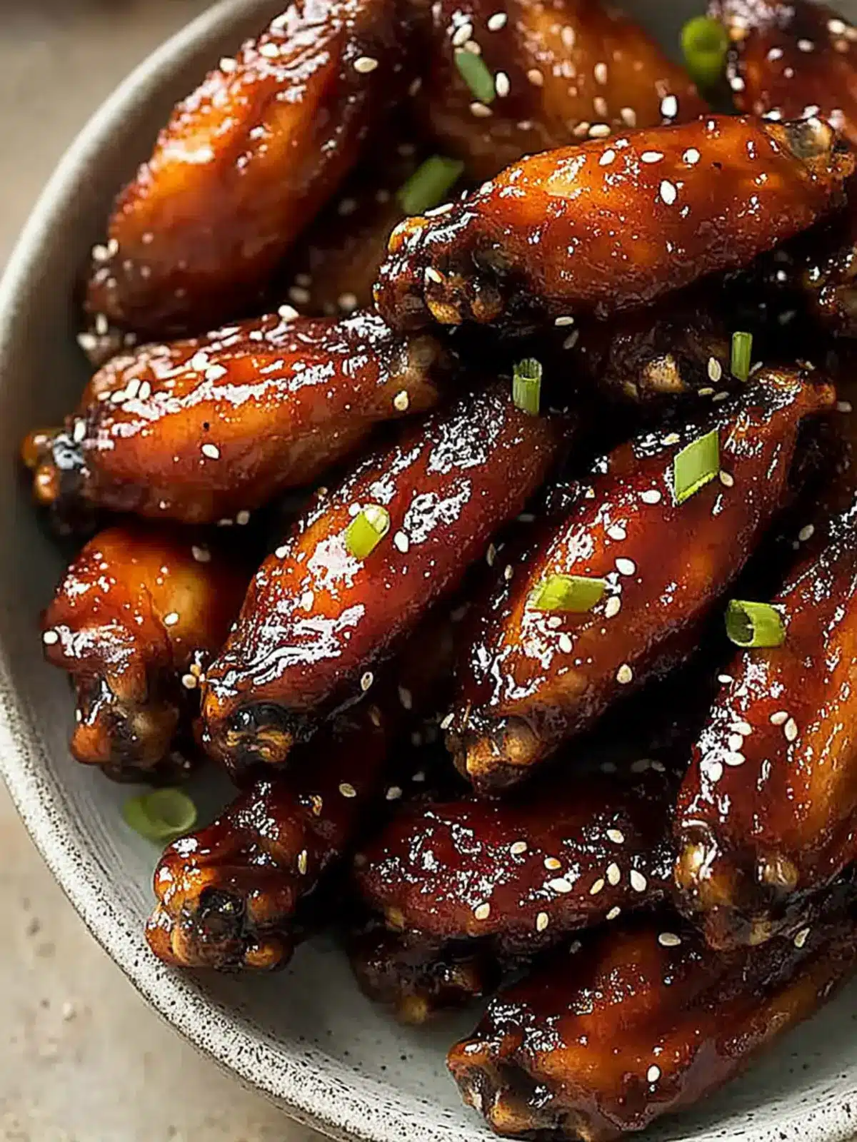 Sticky Asian Wings: Irresistibly Sweet and Savory Delight 2 Sticky Asian Wings