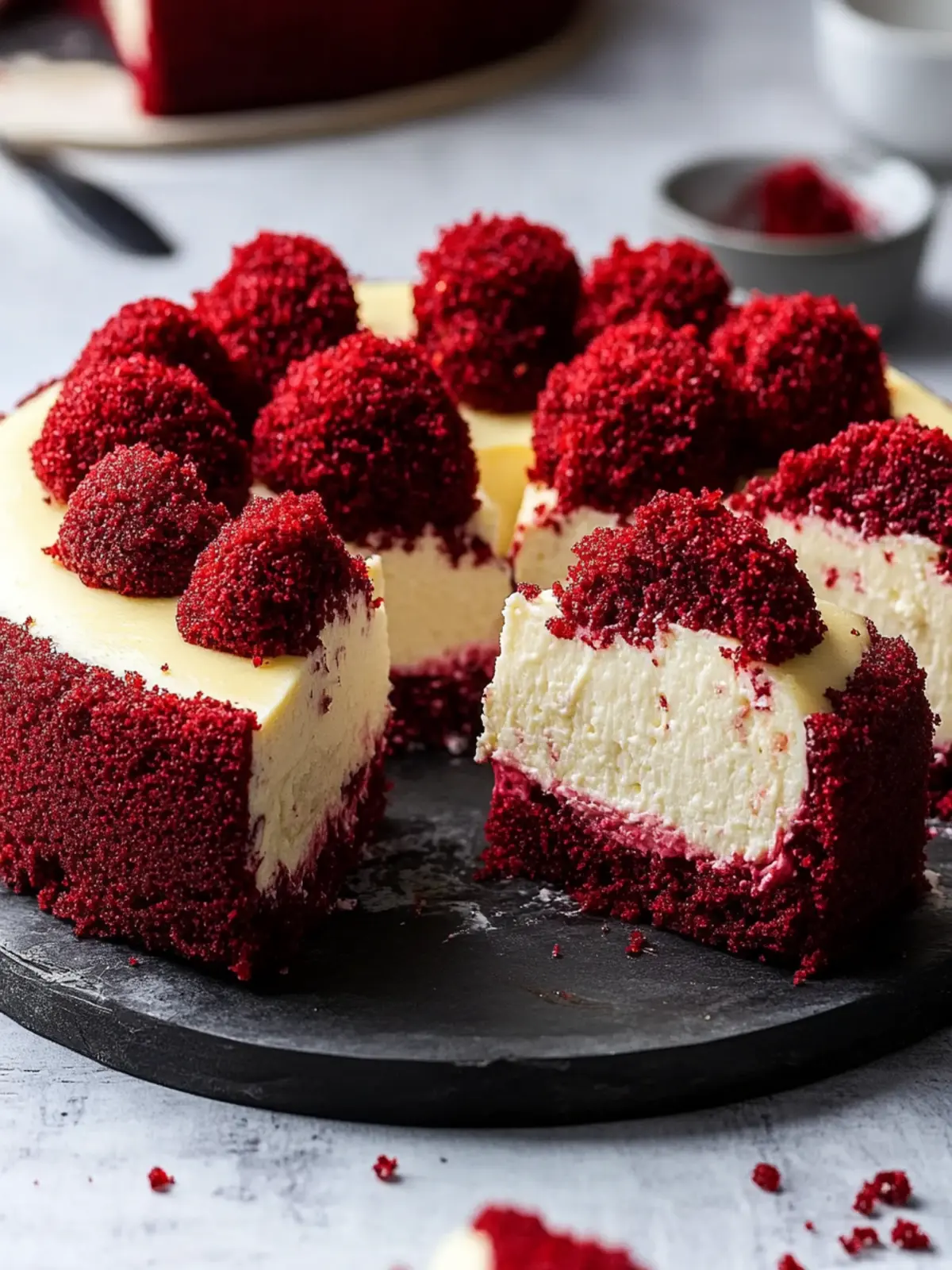 Irresistible Red Velvet Cheesecake Bites You Can t Resist 3 Red Velvet Cheesecake