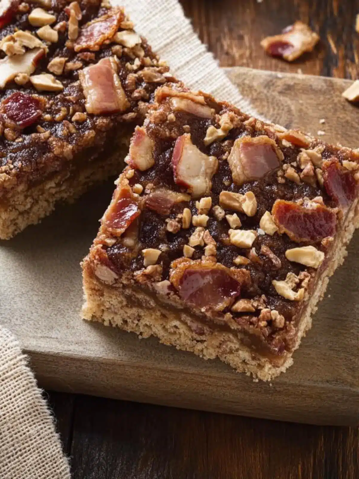 Peanut Butter-Bacon Bars That Will Change Your Snack Game 2 Peanut Butter-Bacon Bars