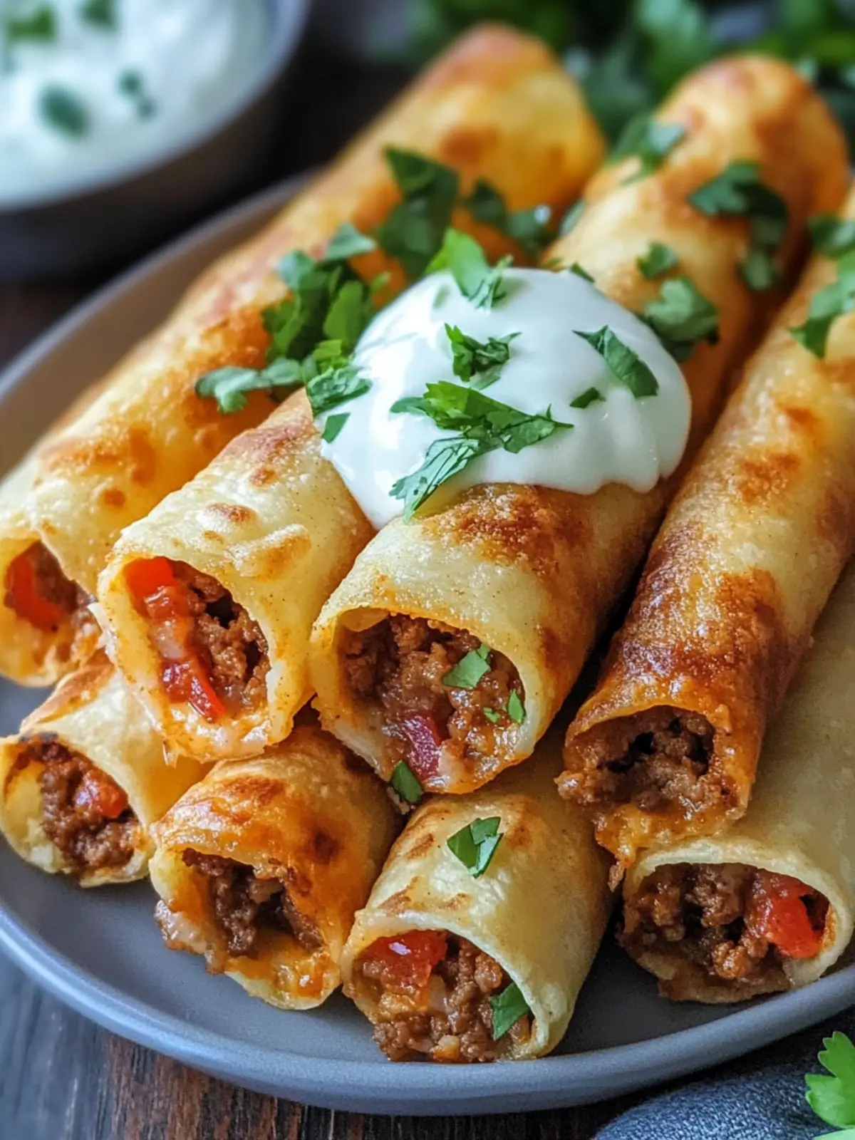 Crispy Cheesy Beef Taquitos: A Snack You ll Love at Home 3 Crispy Cheesy Beef Taquitos