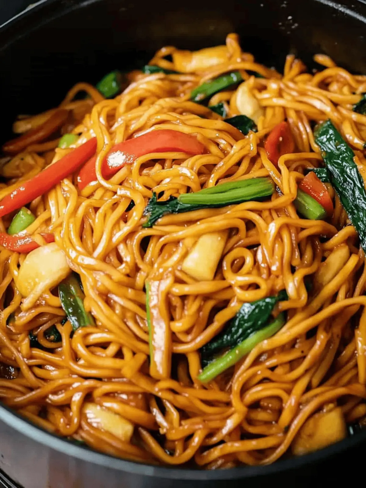 15-Minute Vegan Veggie Lo Mein: Quick, Wholesome Flavor Fix 3 Vegan Veggie Lo Mein
