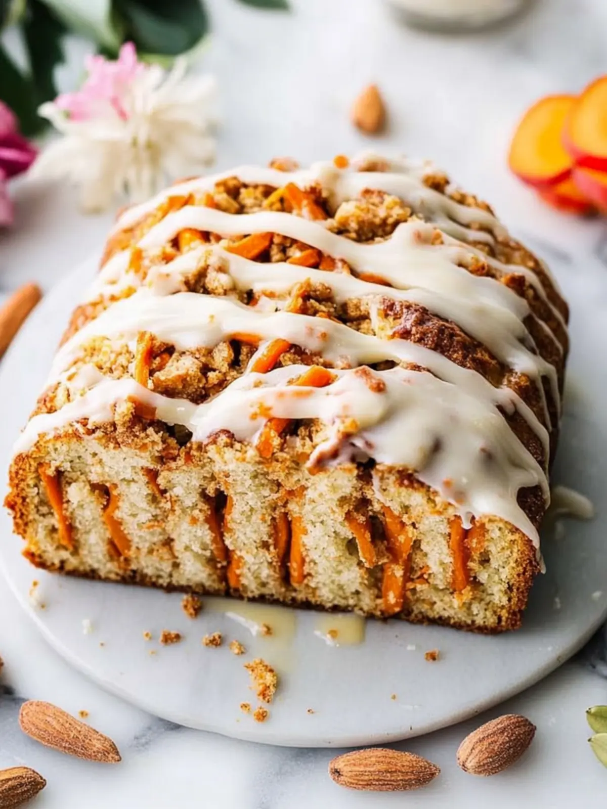 Irresistible Carrot Cake Babka with Cardamom Cream Cheese Drizzle 2 Carrot Cake Babka with Cardamom Cream Cheese Drizzle