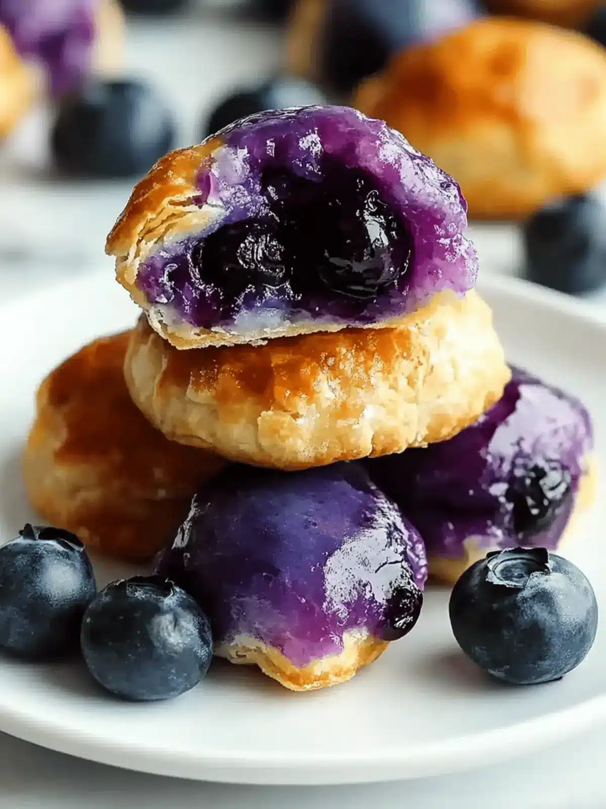 Irresistible 4 Ingredient Blueberry Pie Bombs for Sweet Cravings 3 4 Ingredient Blueberry Pie Bombs