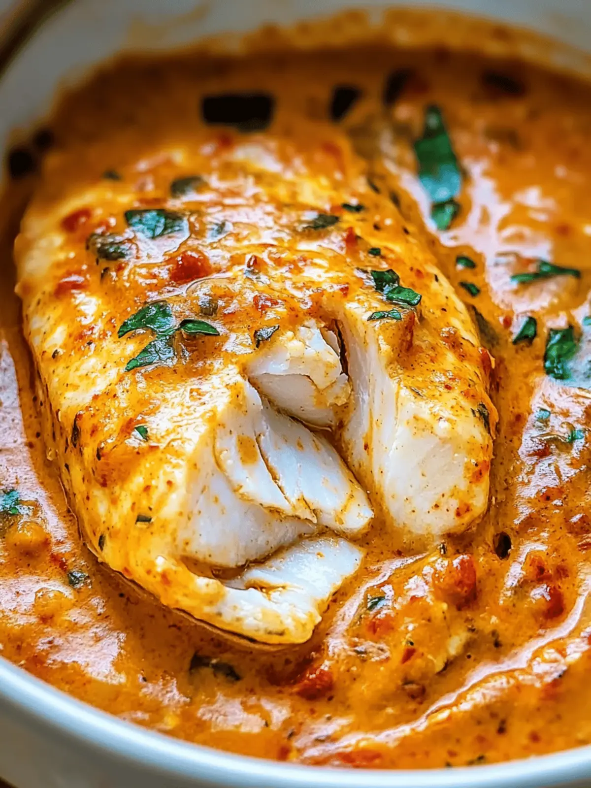 Delicious Tilapia in Roasted Pepper Sauce for Home Chefs 2 Tilapia in Roasted Pepper Sauce