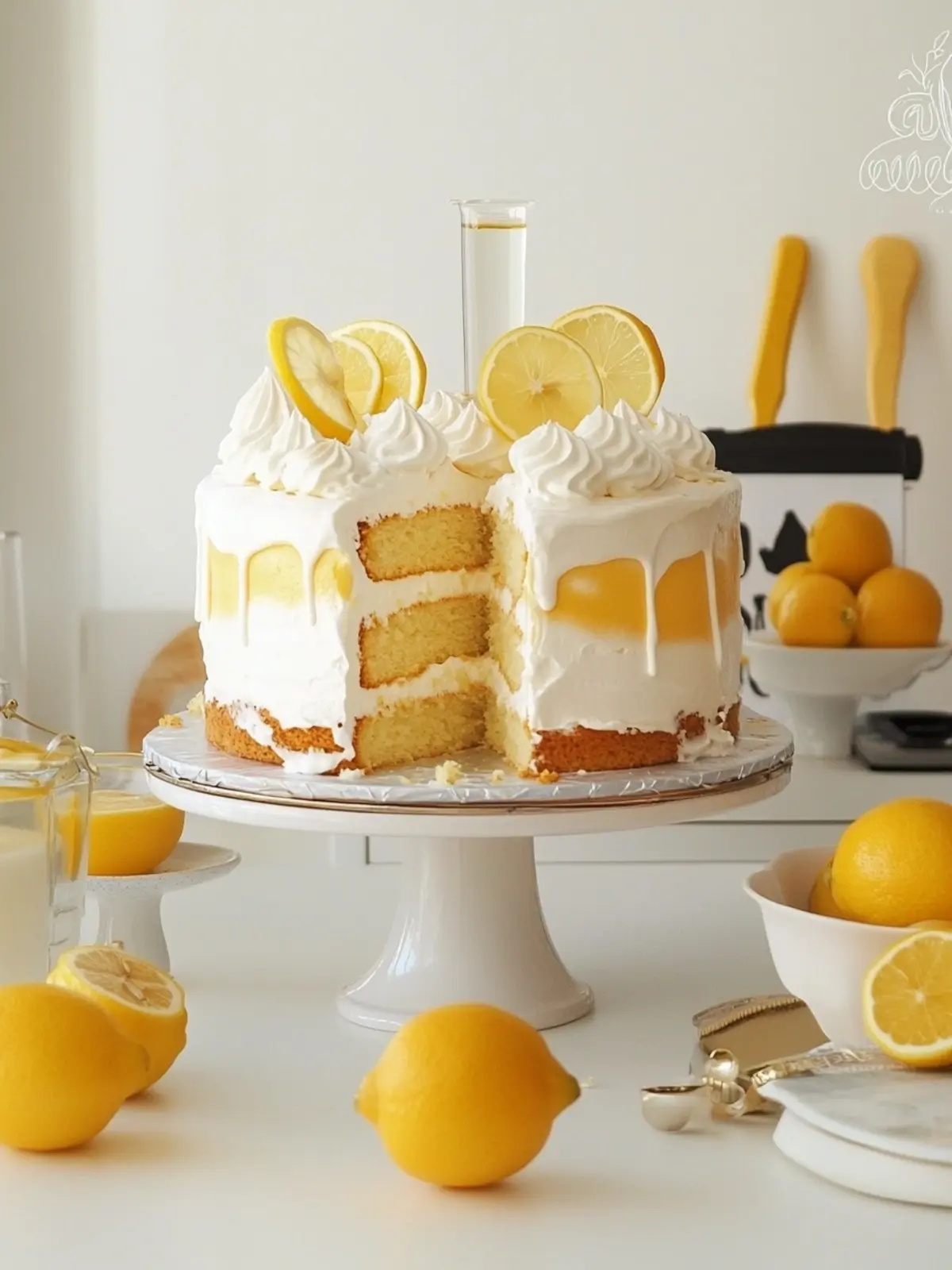Zesty Vegan Lemon Meringue Cake That Will Wow Your Taste Buds 2 Vegan Lemon Meringue Cake