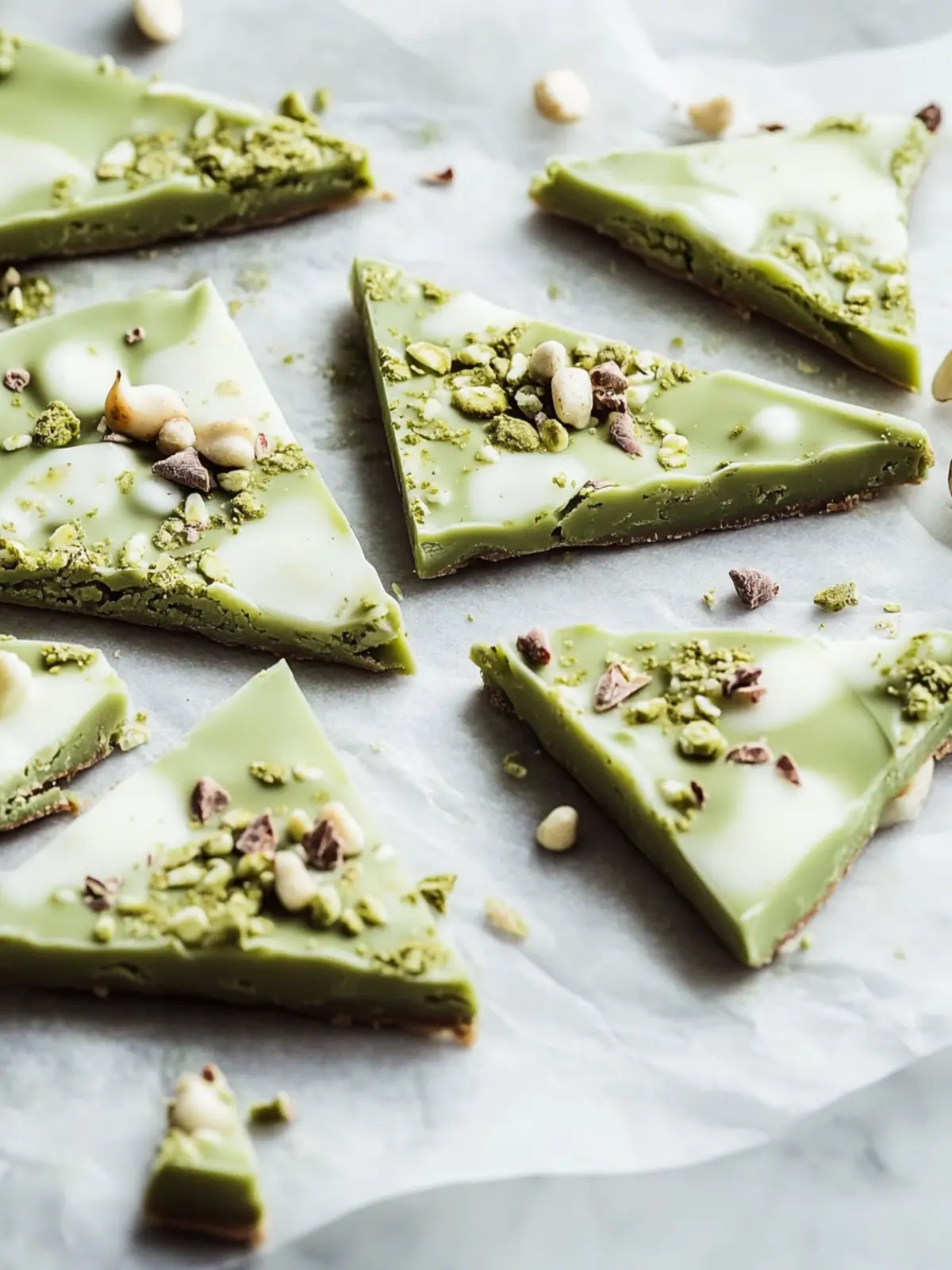 Delicious Matcha White Chocolate Crunch Bark You ll Love 3 Matcha White Chocolate Crunch Bark