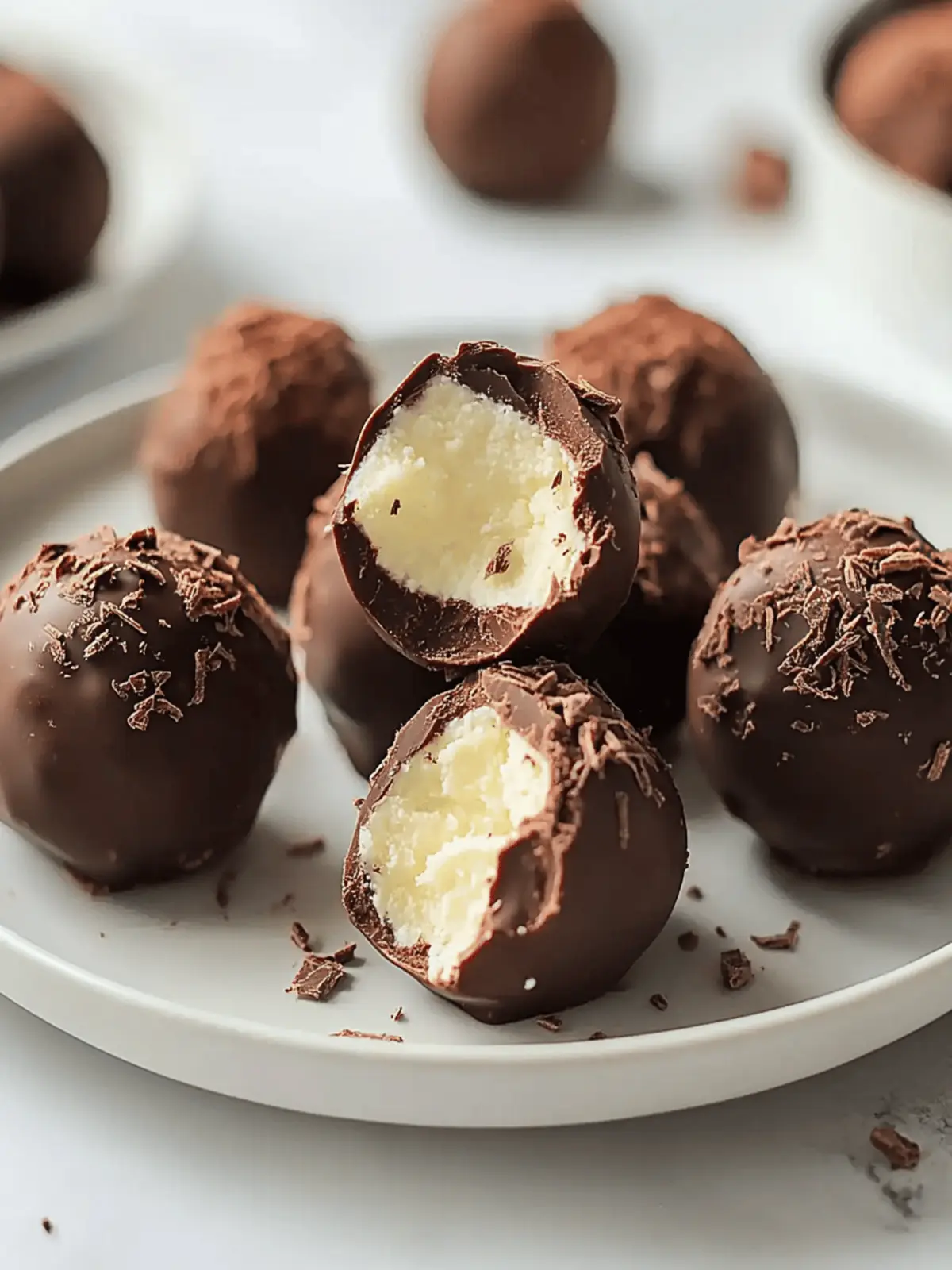 Decadent Cream Cheese Chocolate Truffles You ll Love to Make 3 Cream Cheese Chocolate Truffles