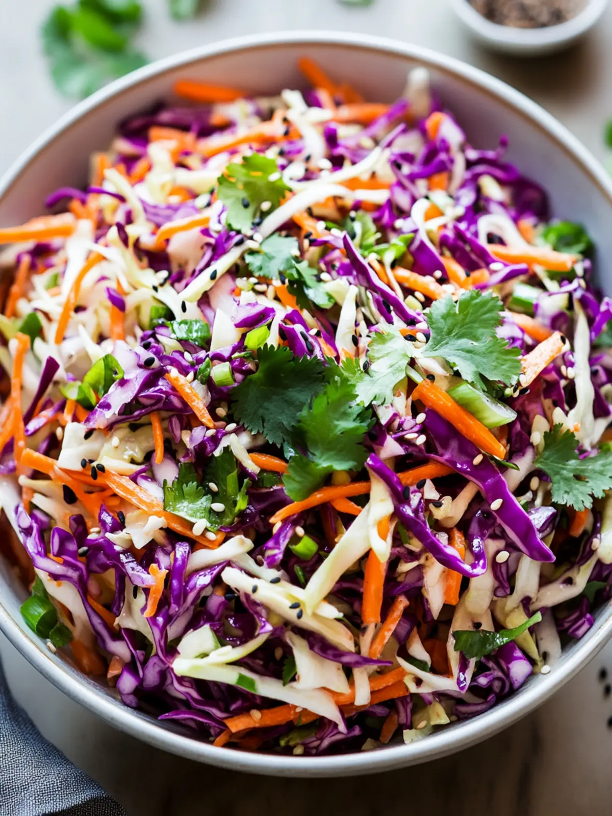 Savory Asian Slaw: A Flavorful Twist on Classic Crunch 3 Asian Slaw