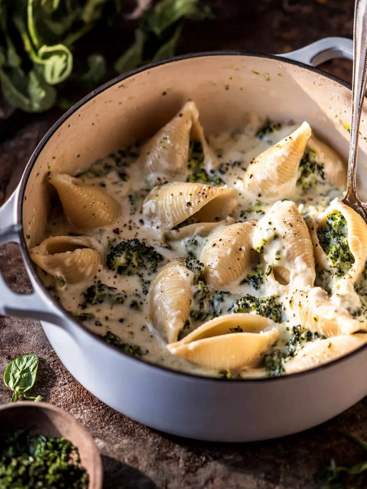 One Pot Spinach Broccoli Ricotta Stuffed Shells Bliss 3 One Pot Spinach Broccoli Ricotta Stuffed Shells