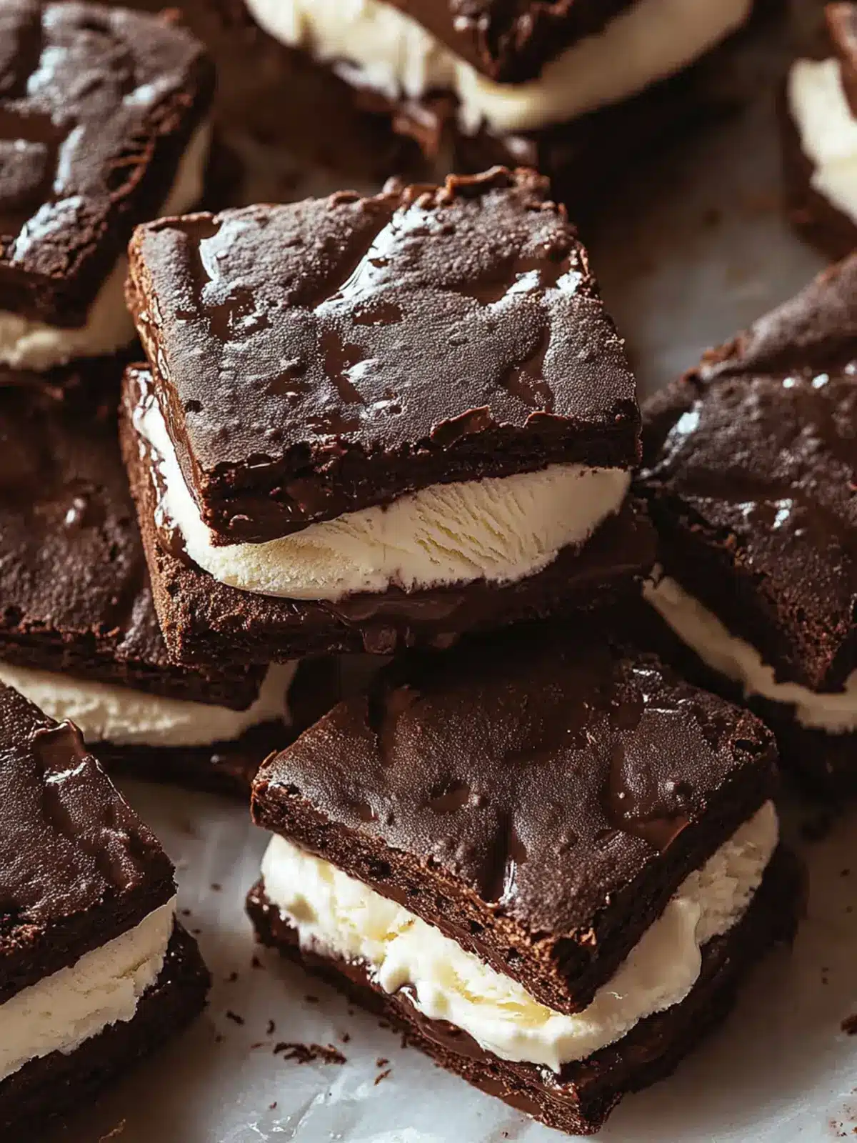 Delicious Chocolate Ice Cream Sandwiches for Ultimate Indulgence 4 Chocolate Ice Cream Sandwiches