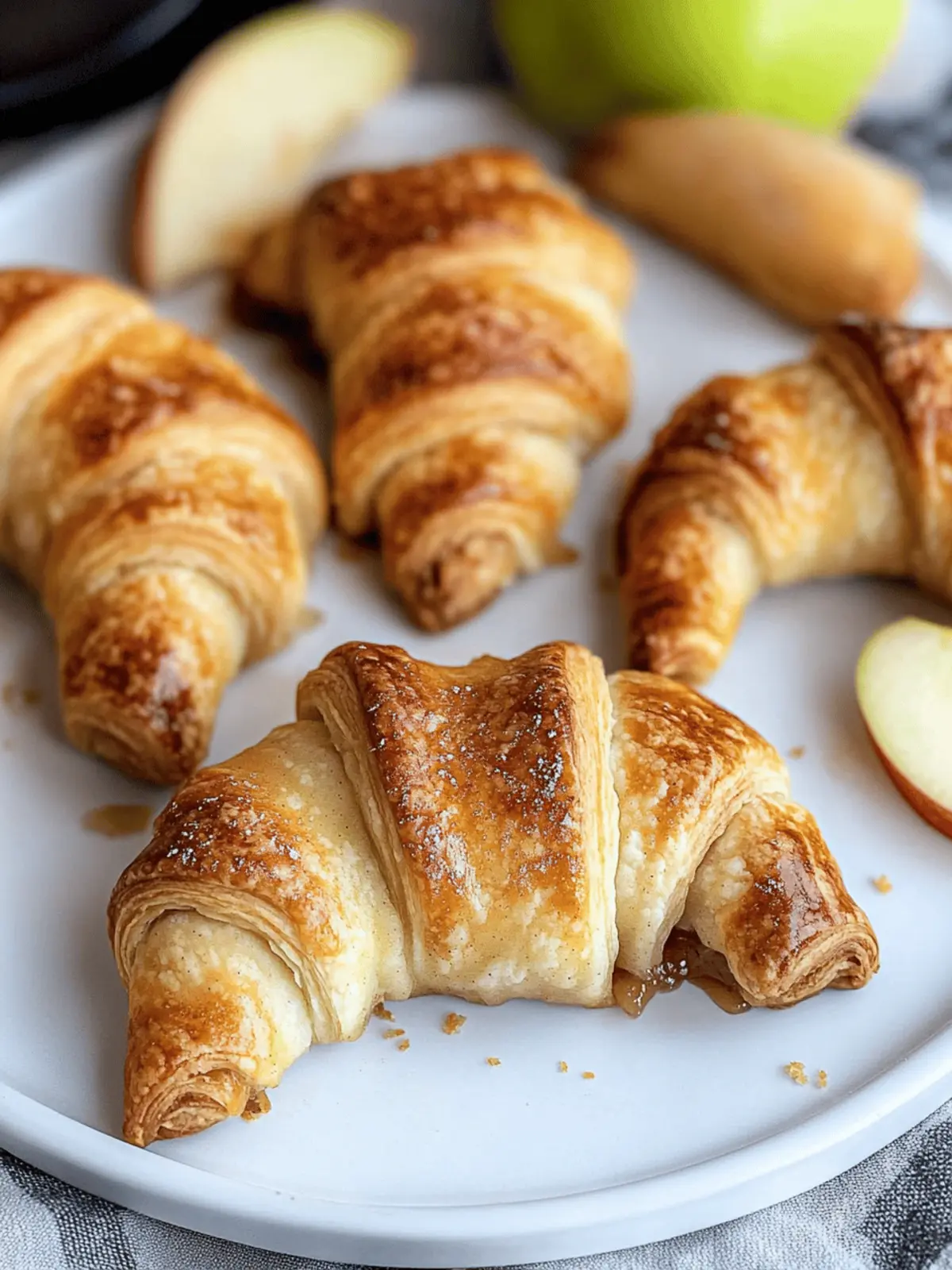 Apple Pie Crescent Rolls: Easy Homemade Bliss 2 Apple Pie Crescent Rolls