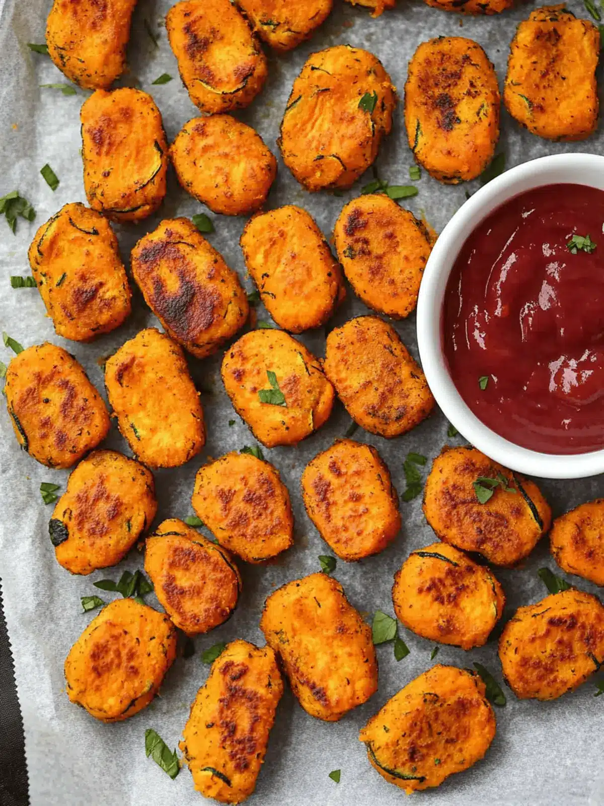 Crispy Baked Sweet Potato Zucchini Tots Your Kids Will Love 3 Baked Sweet Potato Zucchini Tots