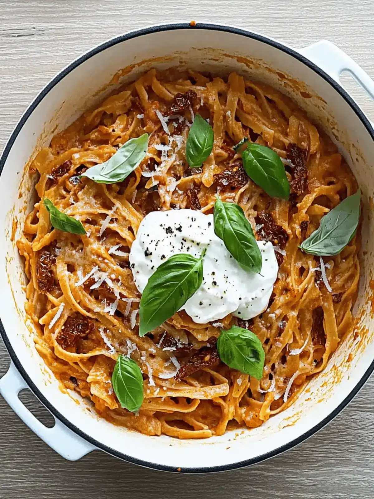 Effortless Sun-Dried Tomato Pasta (No Chop Needed) 3 Sun-Dried Tomato Pasta (No Chop!)