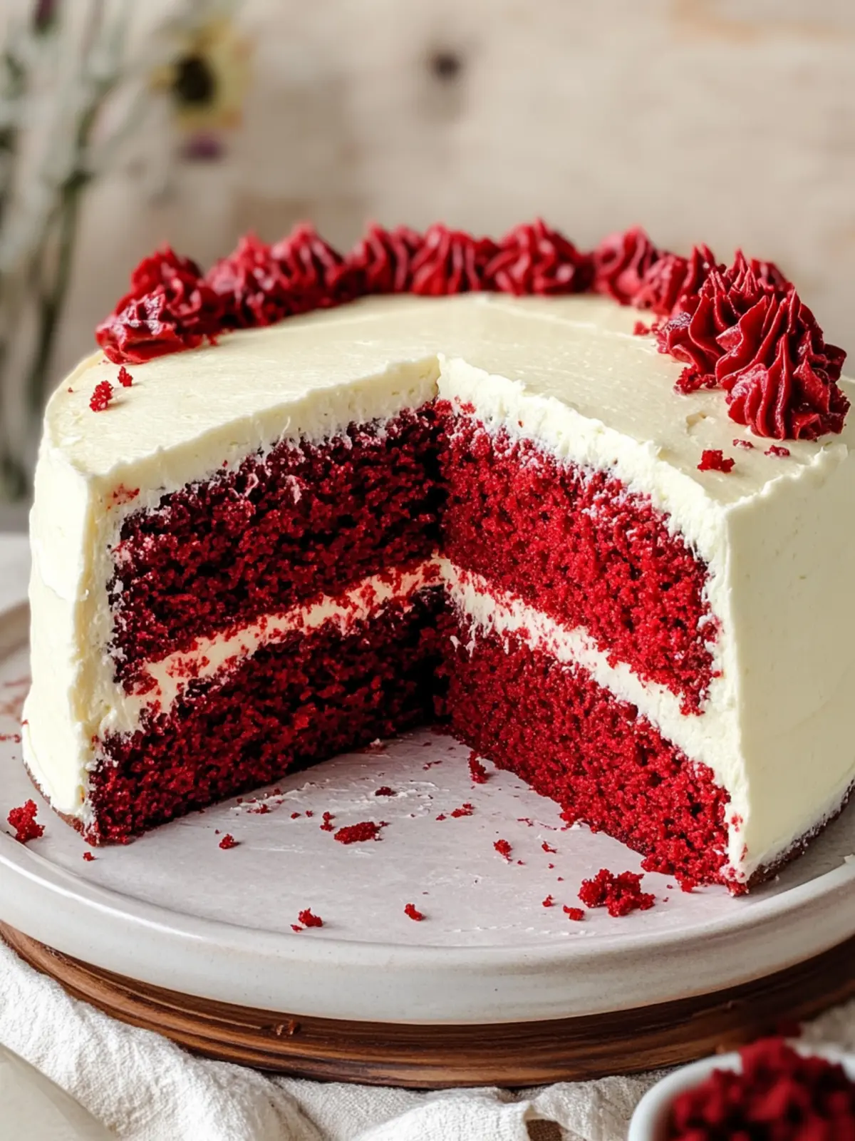 Best Red Velvet Cake with Creamy Frosting Bliss 2 Best Red Velvet Cake
