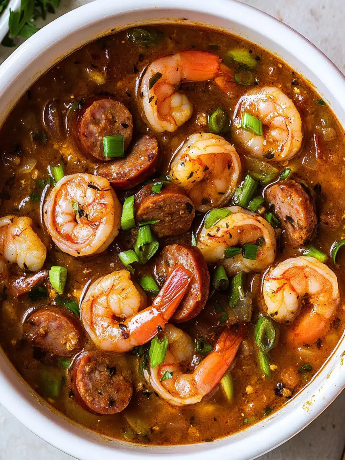 Hearty Shrimp & Sausage Gumbo to Spice Up Your Dinner! 2 Shrimp & Sausage Gumbo