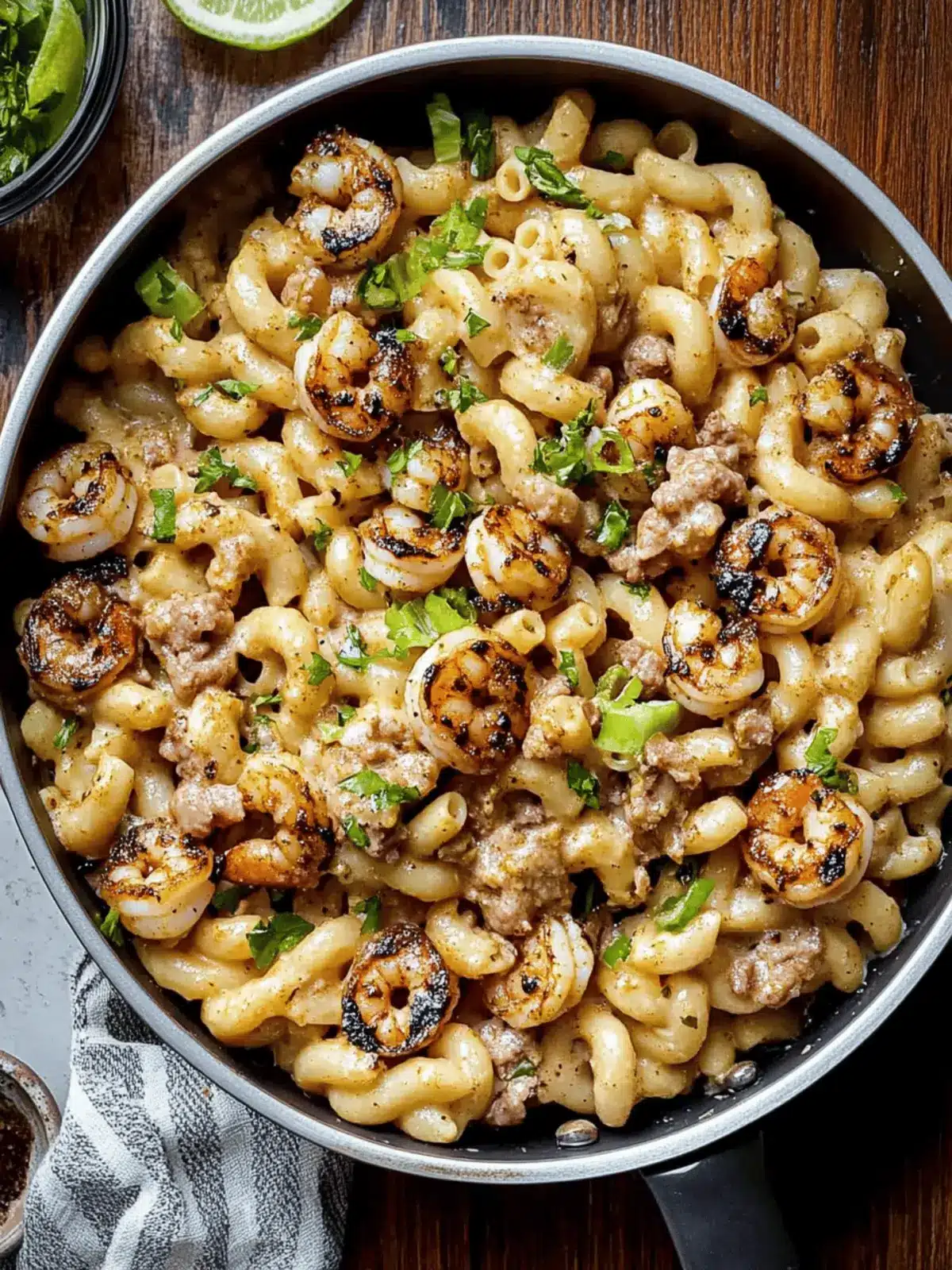 Creamy Blackened Shrimp Cavatappi That Will Wow Your Tastebuds 3 Blackened Shrimp Cavatappi