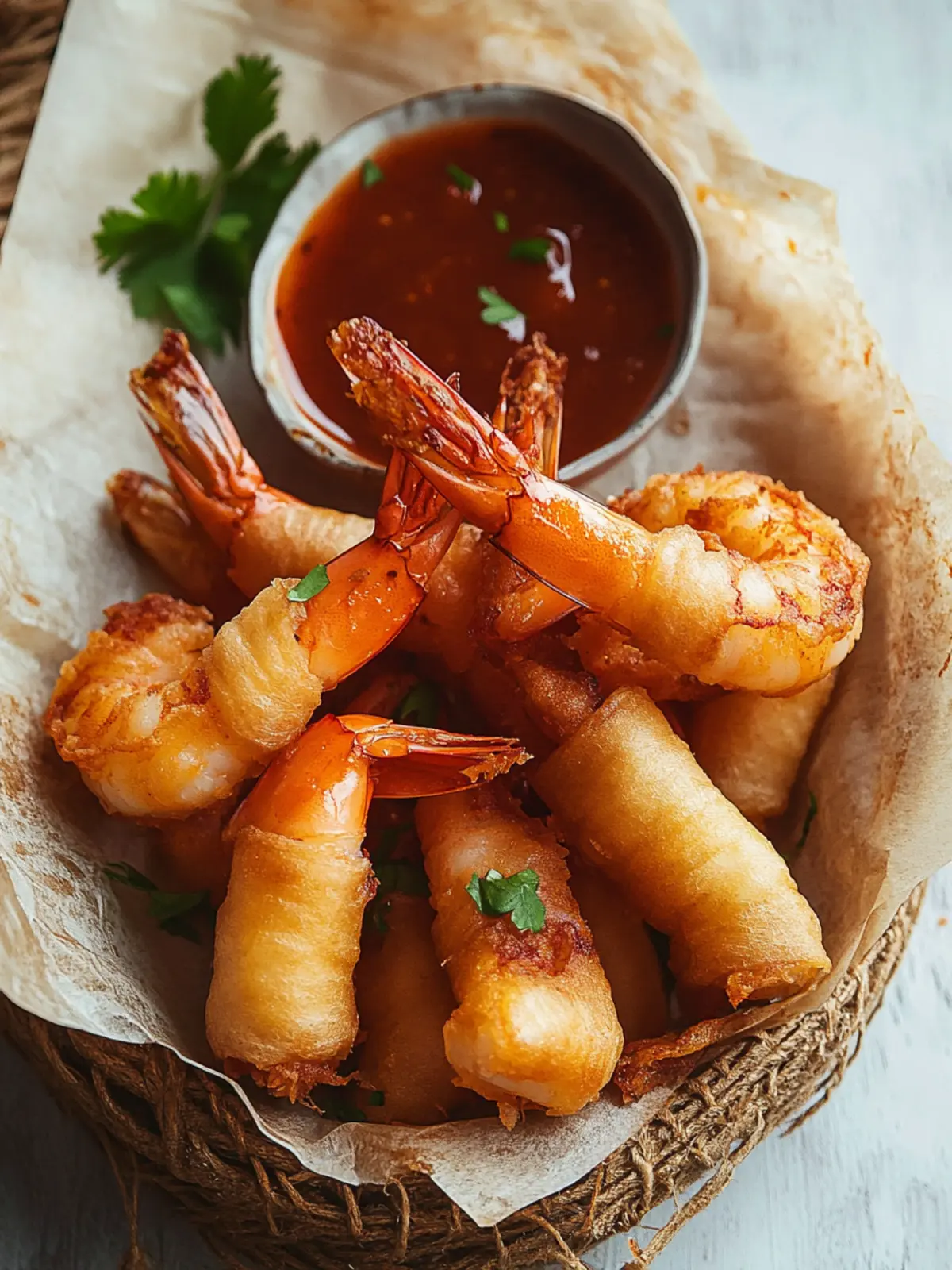 Firecracker Shrimp in a Blanket: Crisp, Fun, and Easy Delight 2 Firecracker Shrimp (Shrimp in a Blanket)