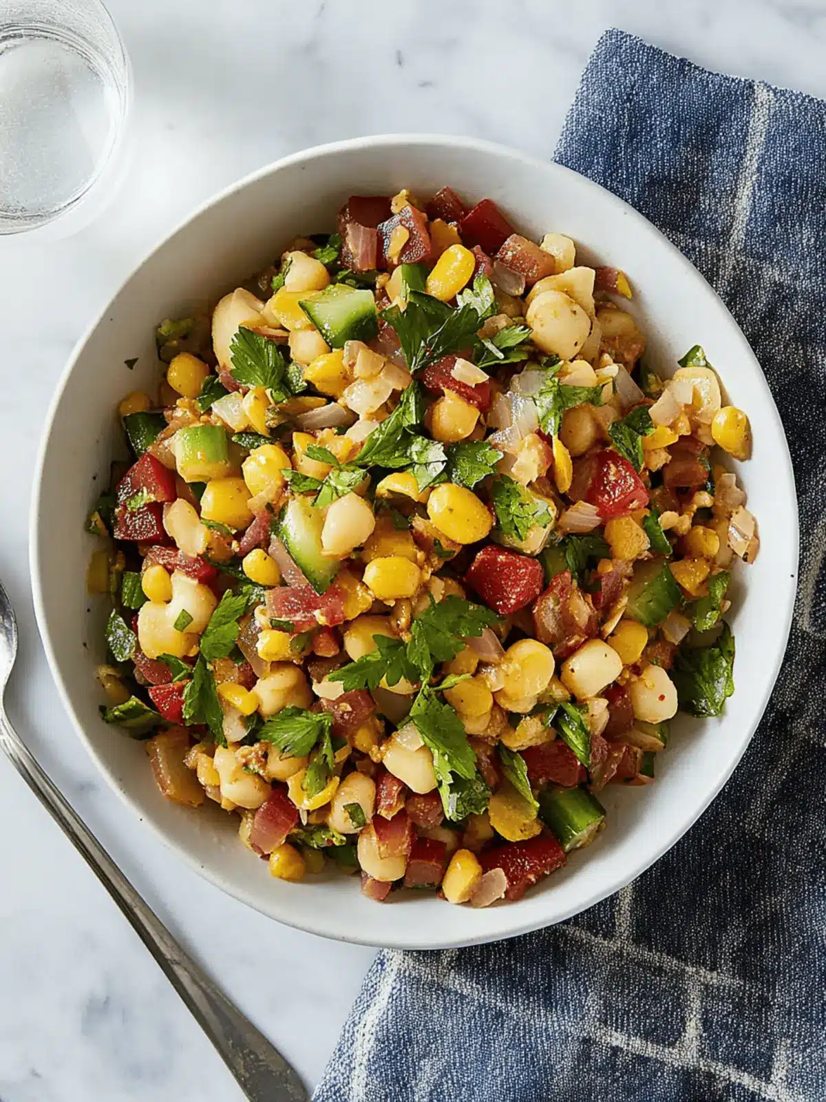 Savory Succotash: Fresh Summer Veggies with Crispy Bacon 4 Succotash