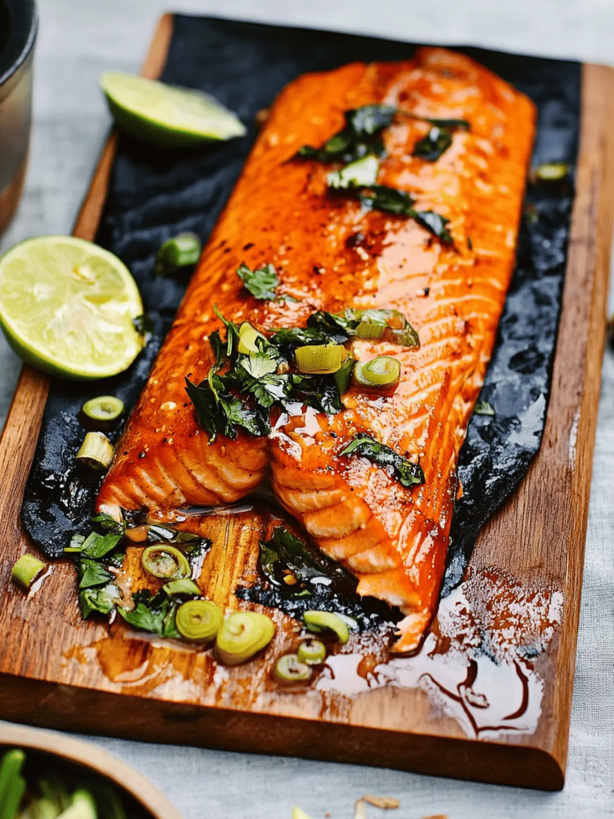 Elevate Your BBQ: Cedar Plank Salmon with Maple Ginger Glaze 2 Elevate Your BBQ: Cedar Plank Salmon with Maple Ginger Glaze