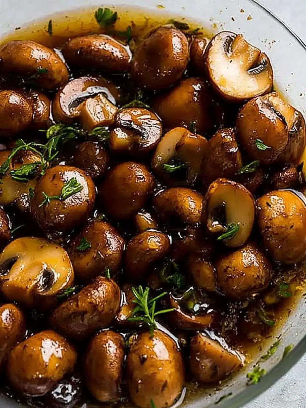 Balsamic Marinated Mushrooms That Wow Every Home Cook 4 Balsamic marinated mushrooms