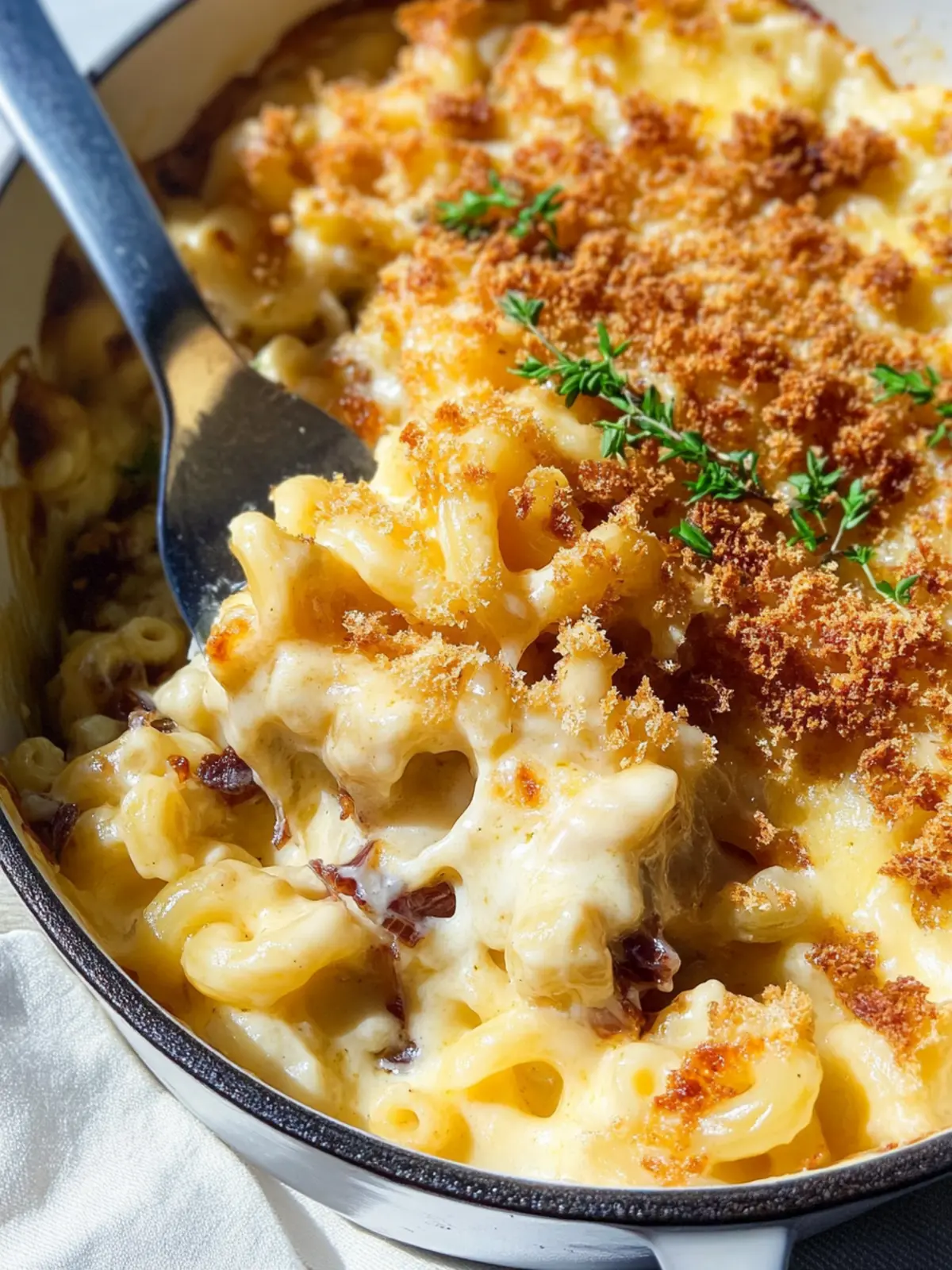 Decadent French Onion Mac N Cheese for Ultimate Comfort 2 French Onion Mac N Cheese