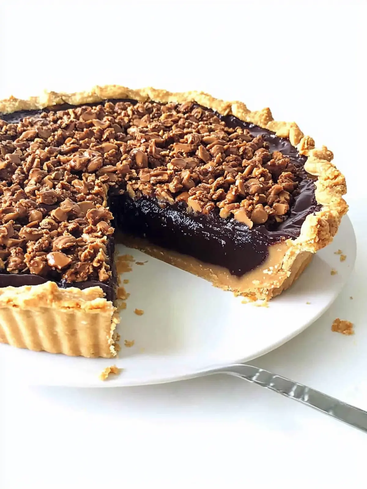 Irresistible Peanut Butter Chocolate Crunch Pie Recipe 2 Peanut Butter Chocolate Crunch Pie