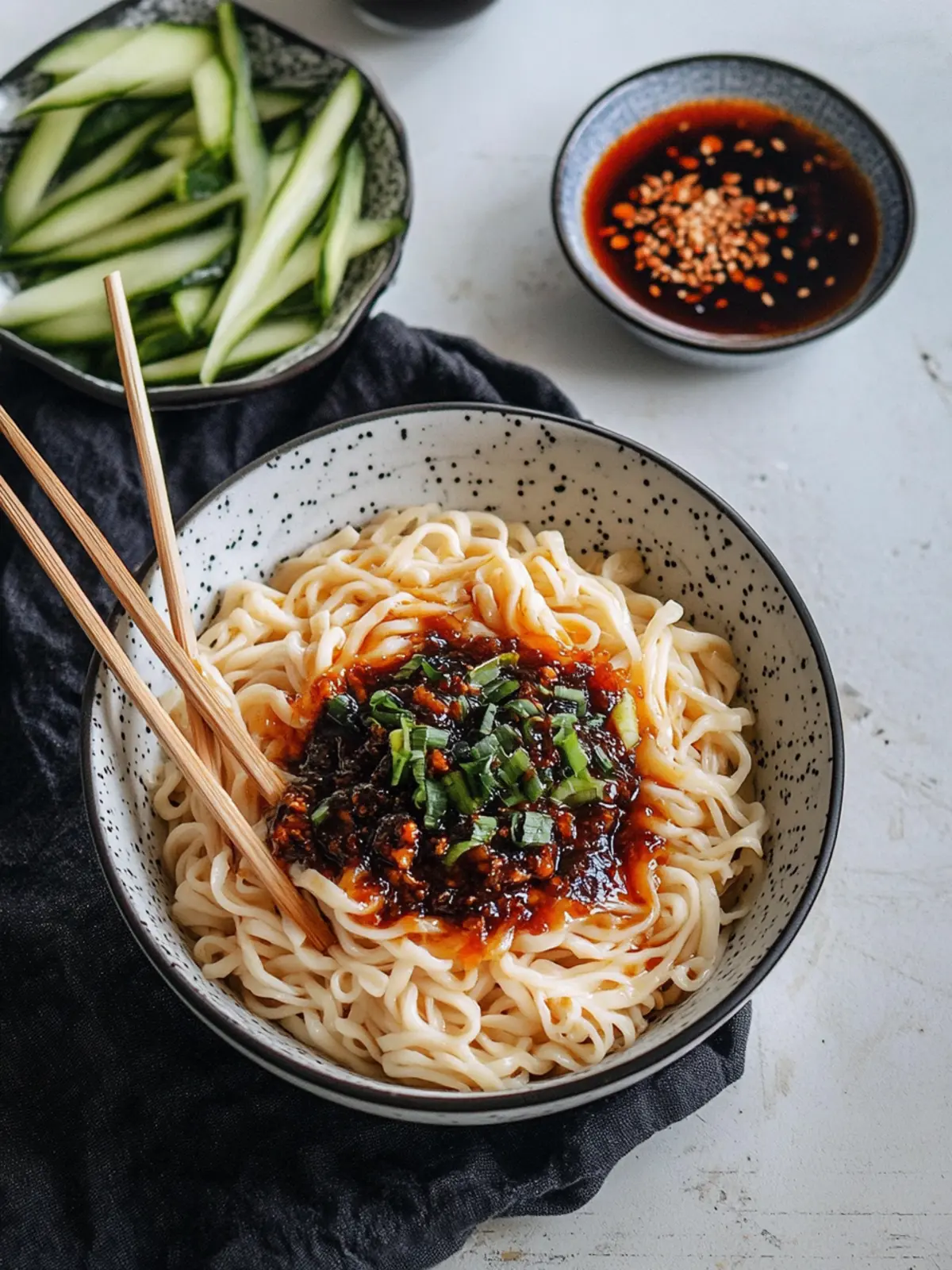Savor Authentic Zha Jiang Mian: Irresistible Pork Belly Noodles 4 Zha Jiang Mian (Beijing Fried Sauce Noodles)