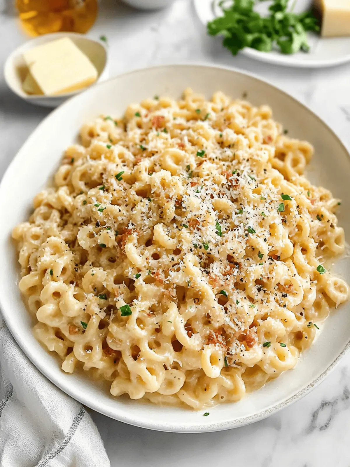 One-Pan Butter Parmesan Pasta Quick Comfort Food Delight 4 One-Pan Butter Parmesan Pasta