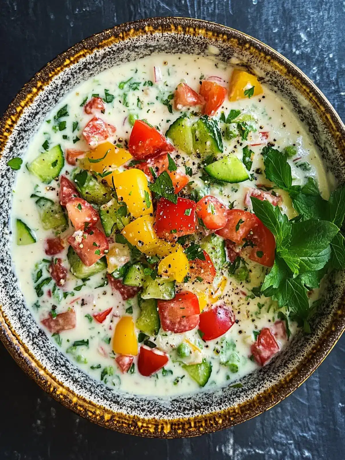 Fresh Tahini Salad: A Zesty Twist on Classic Flavor 4 Tahini Salad