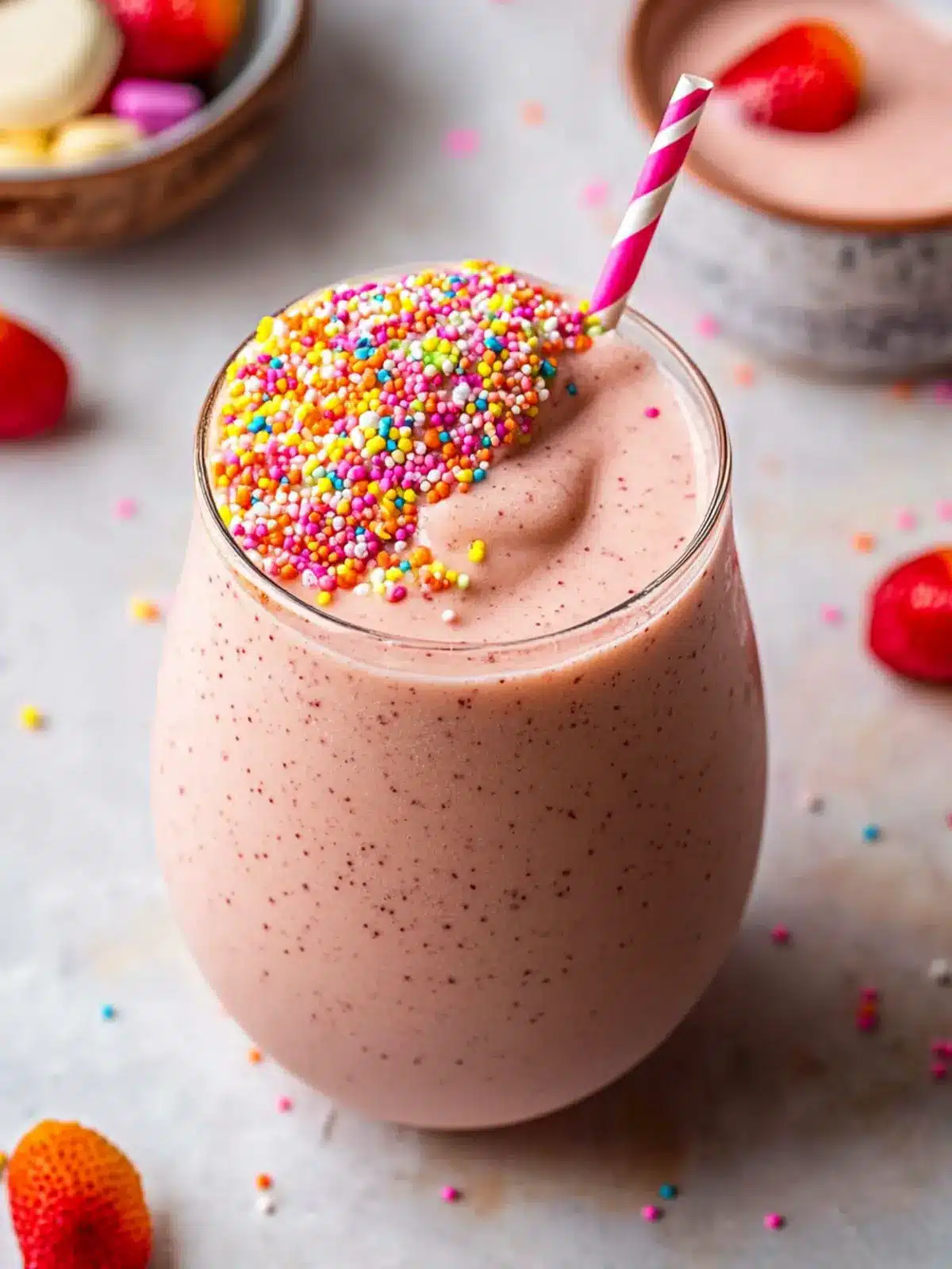 Delicious Healthy Birthday Cake Smoothie for a Guilt-Free Treat 2 Healthy Birthday Cake Smoothie