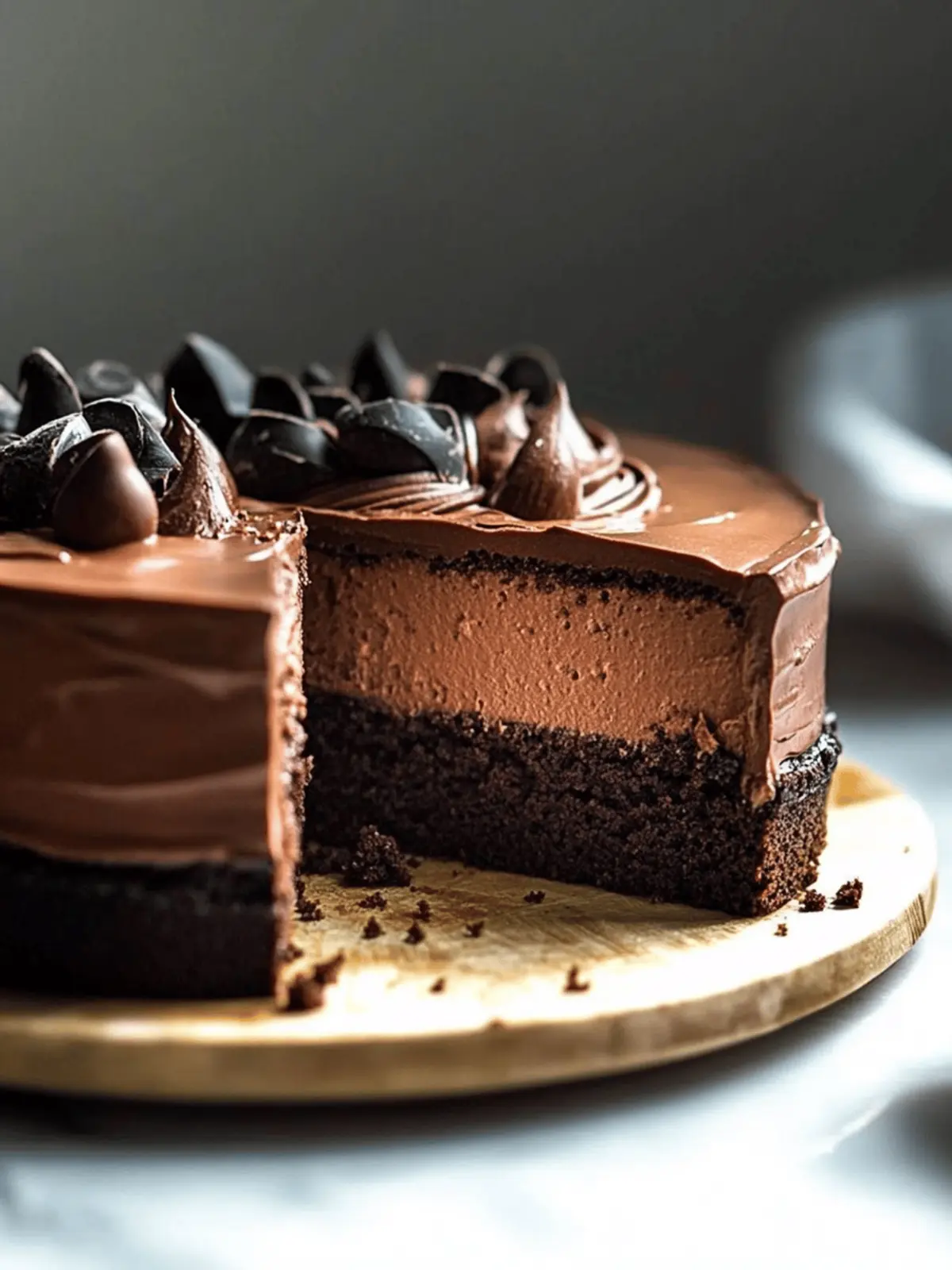 Decadent Easy Vegan Chocolate Mousse Cake You ll Adore 3 Easy Vegan Chocolate Mousse Cake