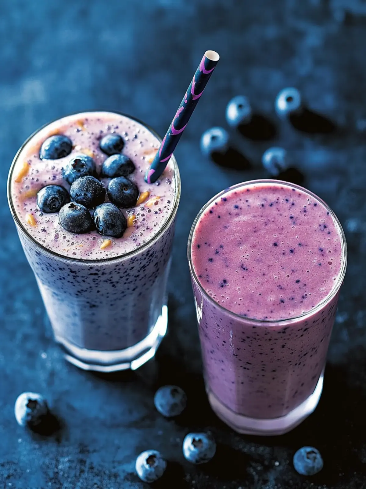 Almond and Blueberry Smoothie: Your Energizing Morning Boost 3 almond and blueberry smoothie