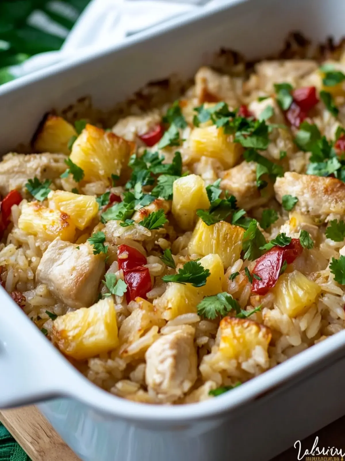 Aloha Pineapple Chicken Rice Casserole for a Tropical Feast 4 Aloha Pineapple Chicken Rice Casserole