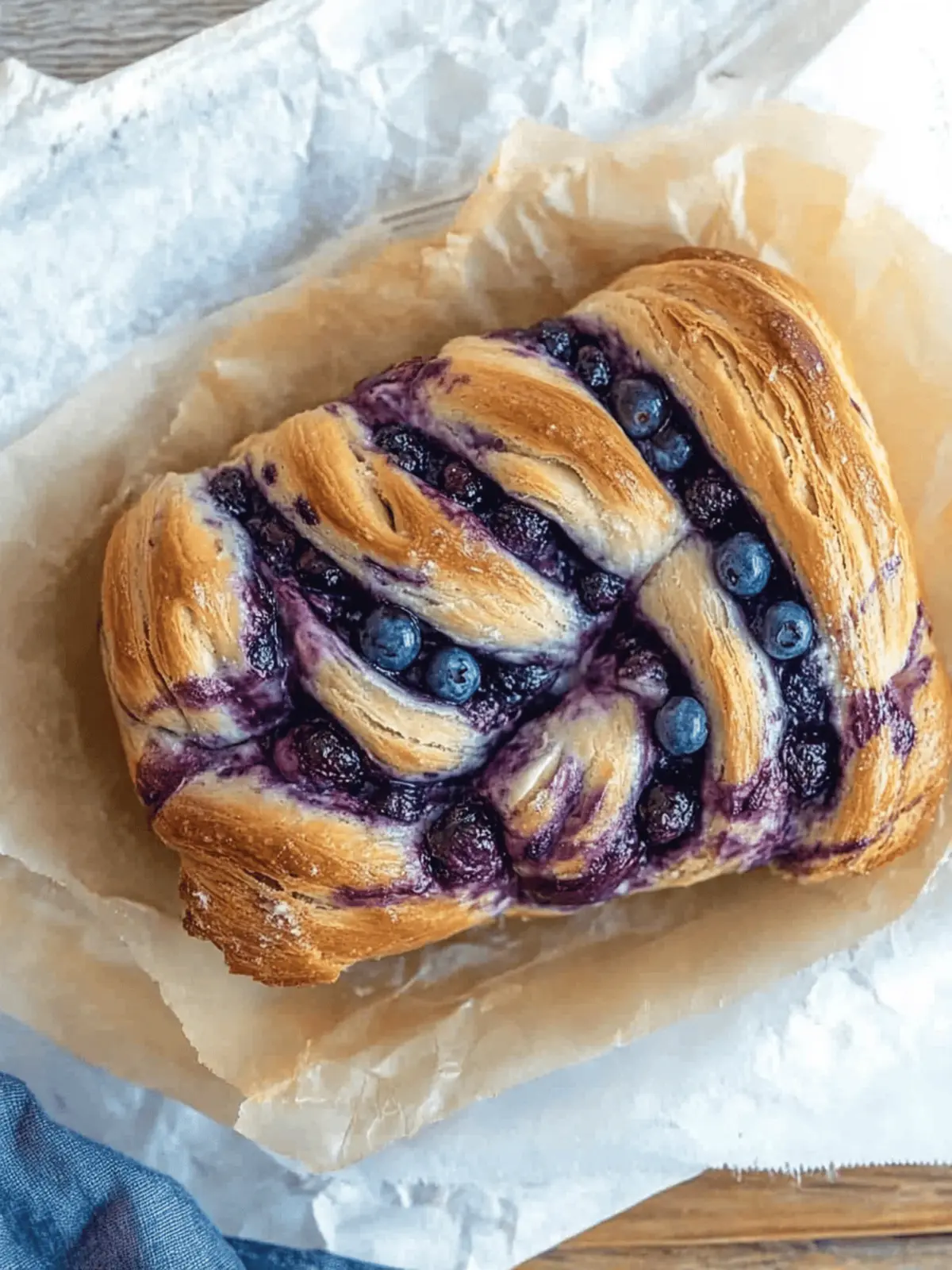 Blueberry Cream Cheese Babka: A Sweet Start to Your Day 3 Blueberry Cream Cheese Babka