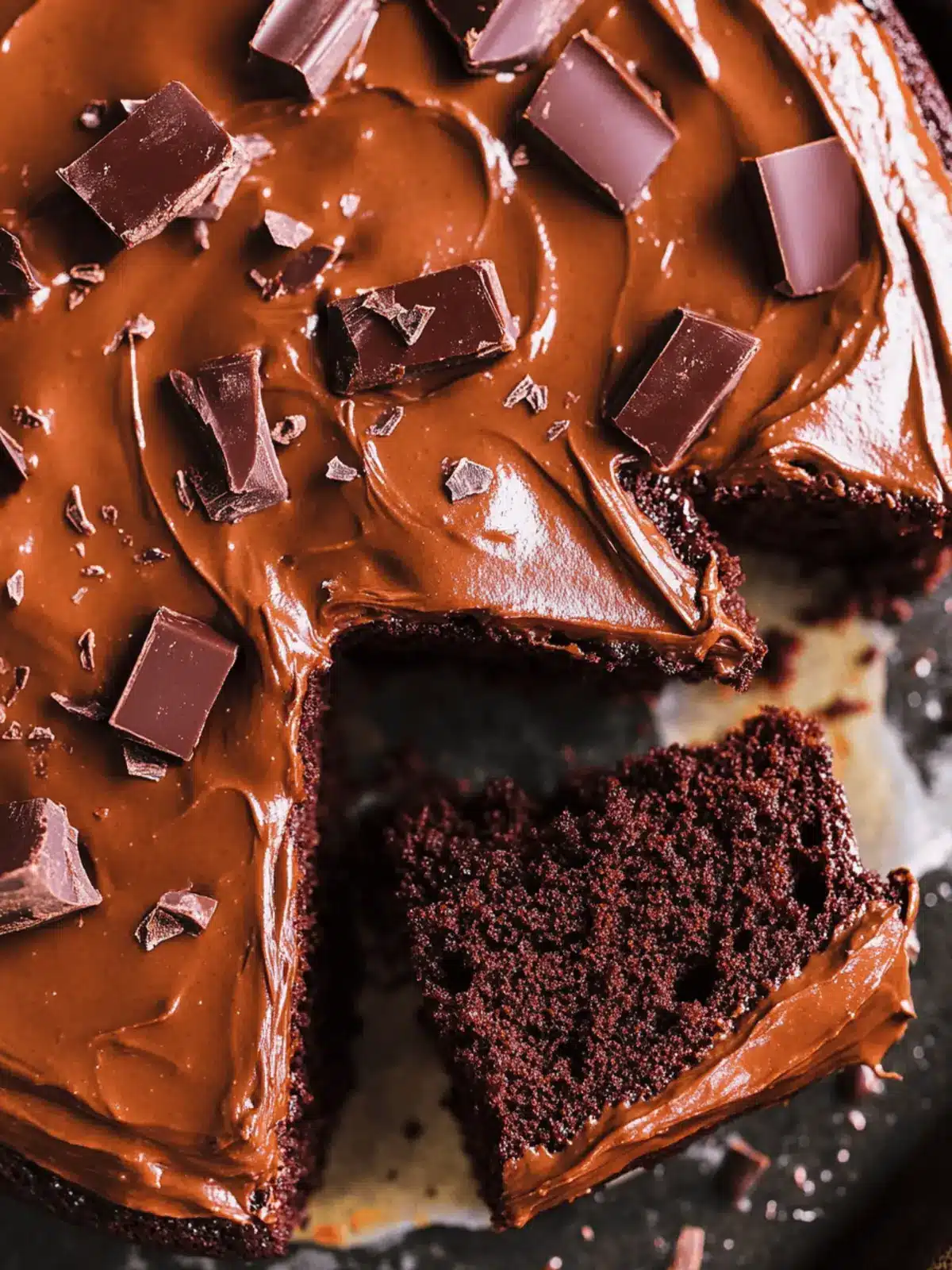 Decadent Easy Chocolate Cake From Scratch in Just 1 Hour 4 Easy Chocolate Cake From Scratch