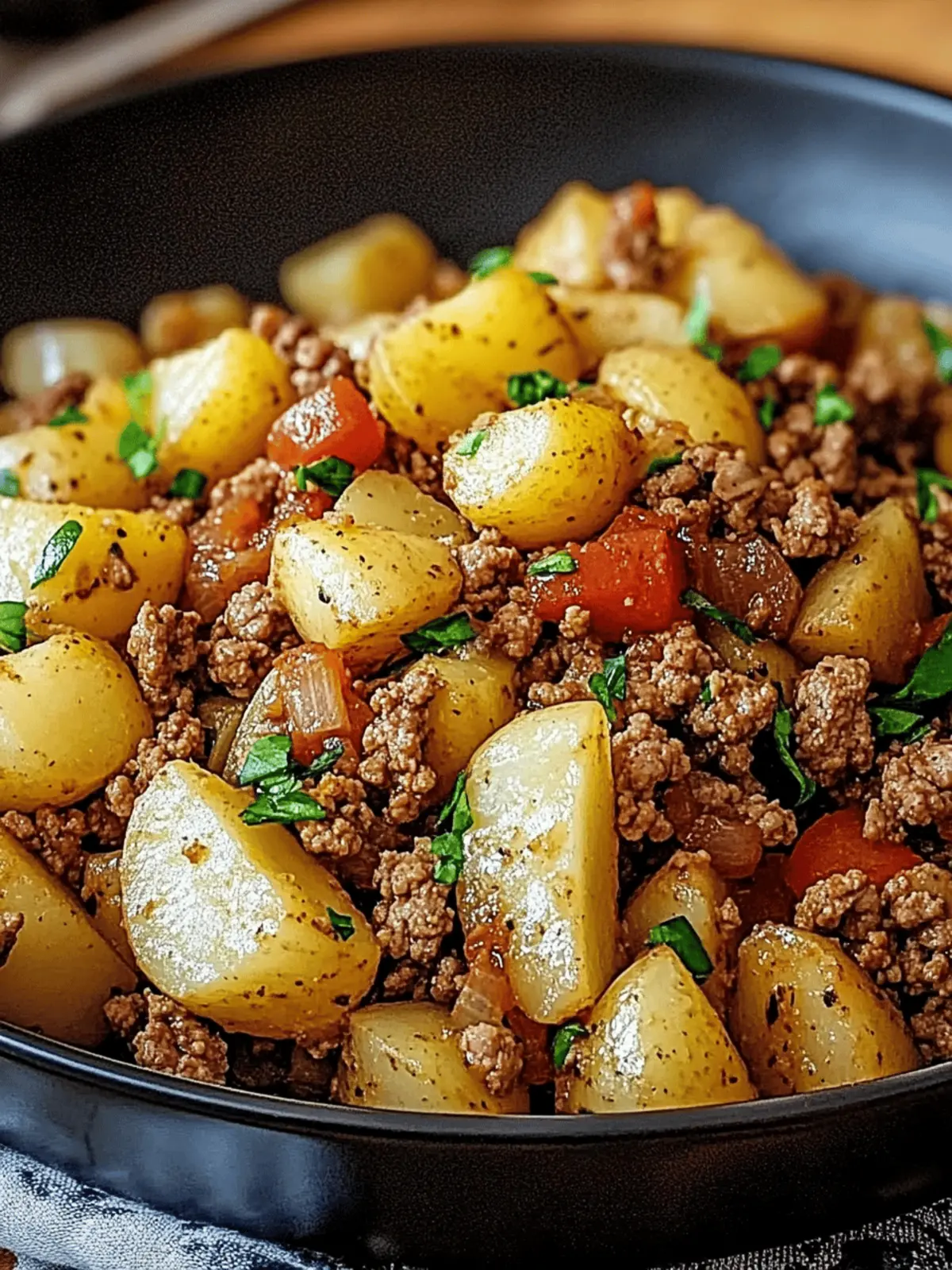 Savory Ground Turkey with Potatoes for a Quick Family Dinner 4 Savory Ground Turkey with Potatoes for a Quick Family Dinner