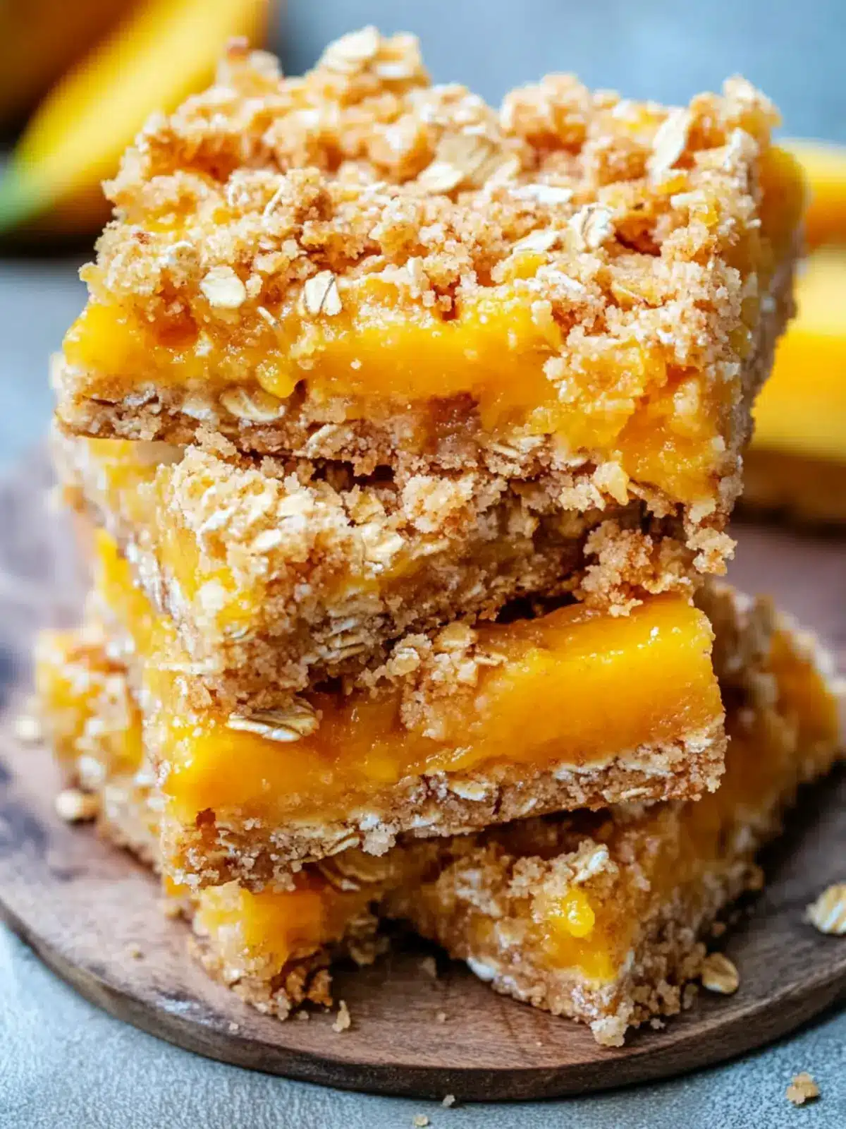 Mango Oatmeal Crumble Bars for a Sweet, Guilt-Free Treat 2 Mango Oatmeal Crumble Bars
