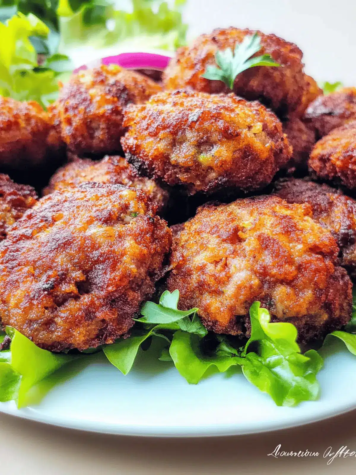 Delicious Fried Meatballs (Romanian Chiftele) for Family Fun 3 Fried Meatballs (Romanian Chiftele)