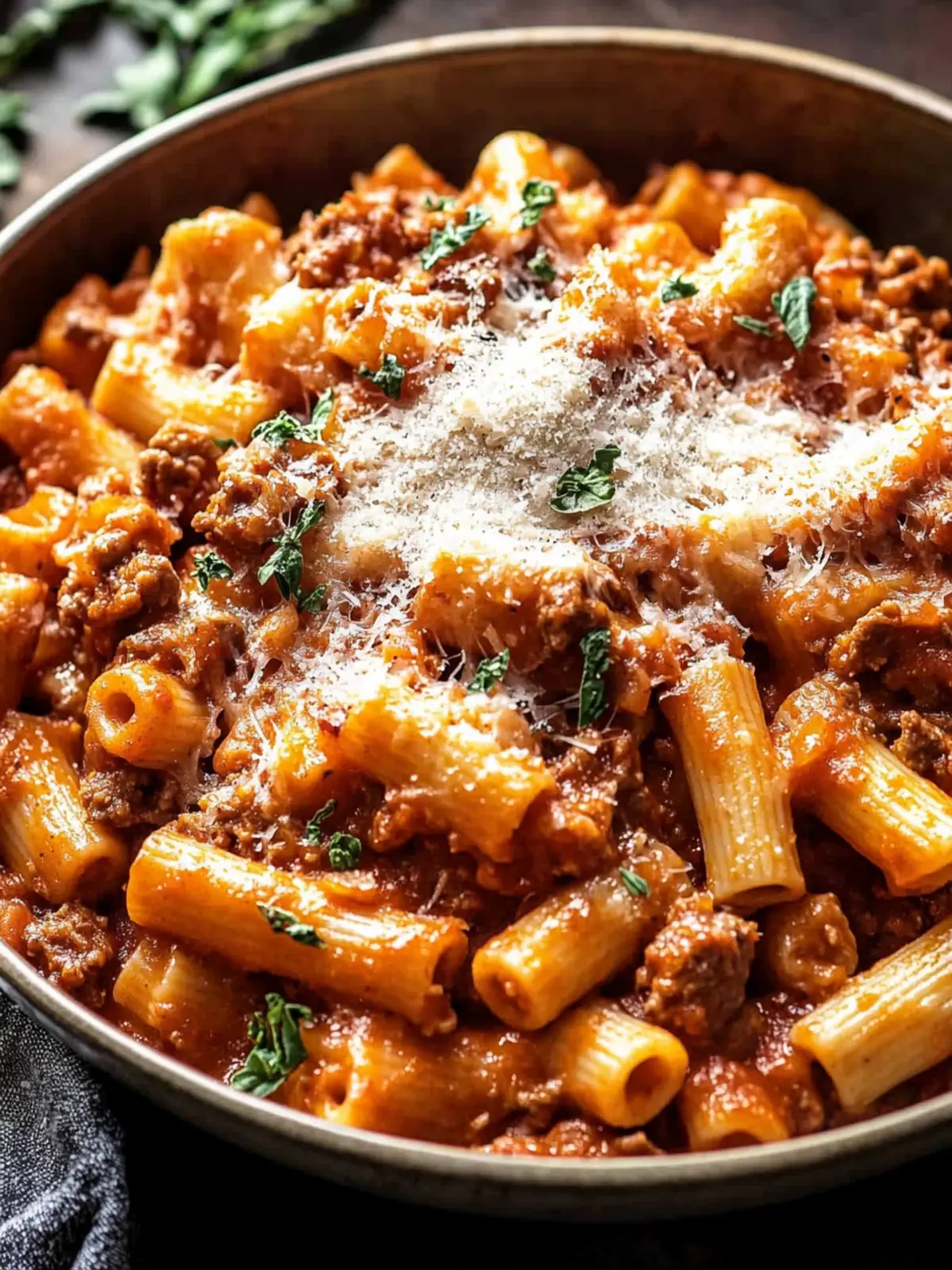 Savory Pot Roast Sunday Sauce With Rigatoni for Cozy Nights 4 Pot Roast Sunday Sauce With Rigatoni