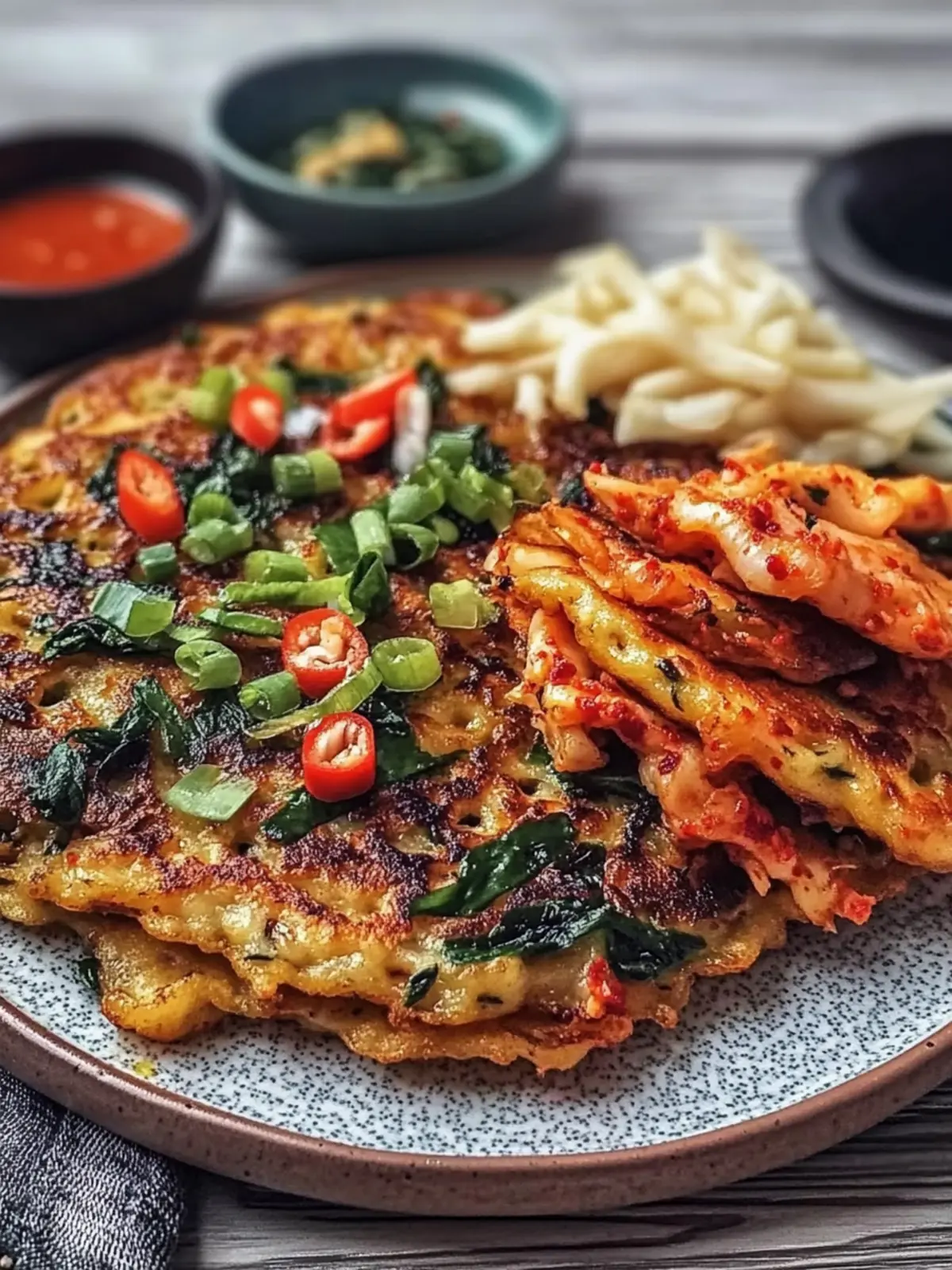 Savory Spicy Korean Seafood Pancake That'll Wow Your Guests 3 Spicy Korean Seafood Pancake