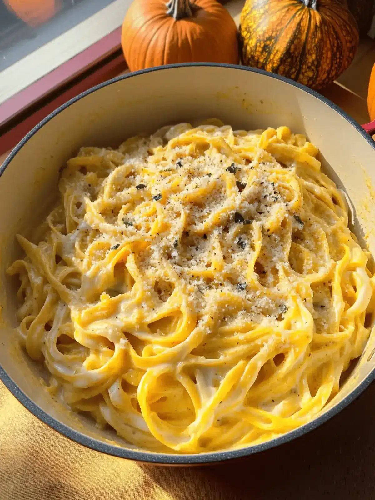 Creamy Pumpkin Alfredo: Your New Fall Comfort Food Delight 2 Pumpkin Alfredo