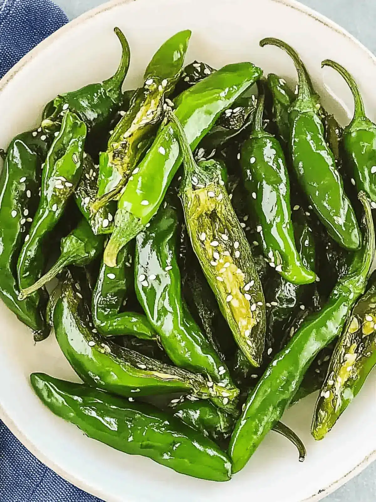 Nobu Shishito Peppers: Quick, Flavorful Vegan Appetizer 4 Nobu Shishito Peppers: Quick, Flavorful Vegan Appetizer